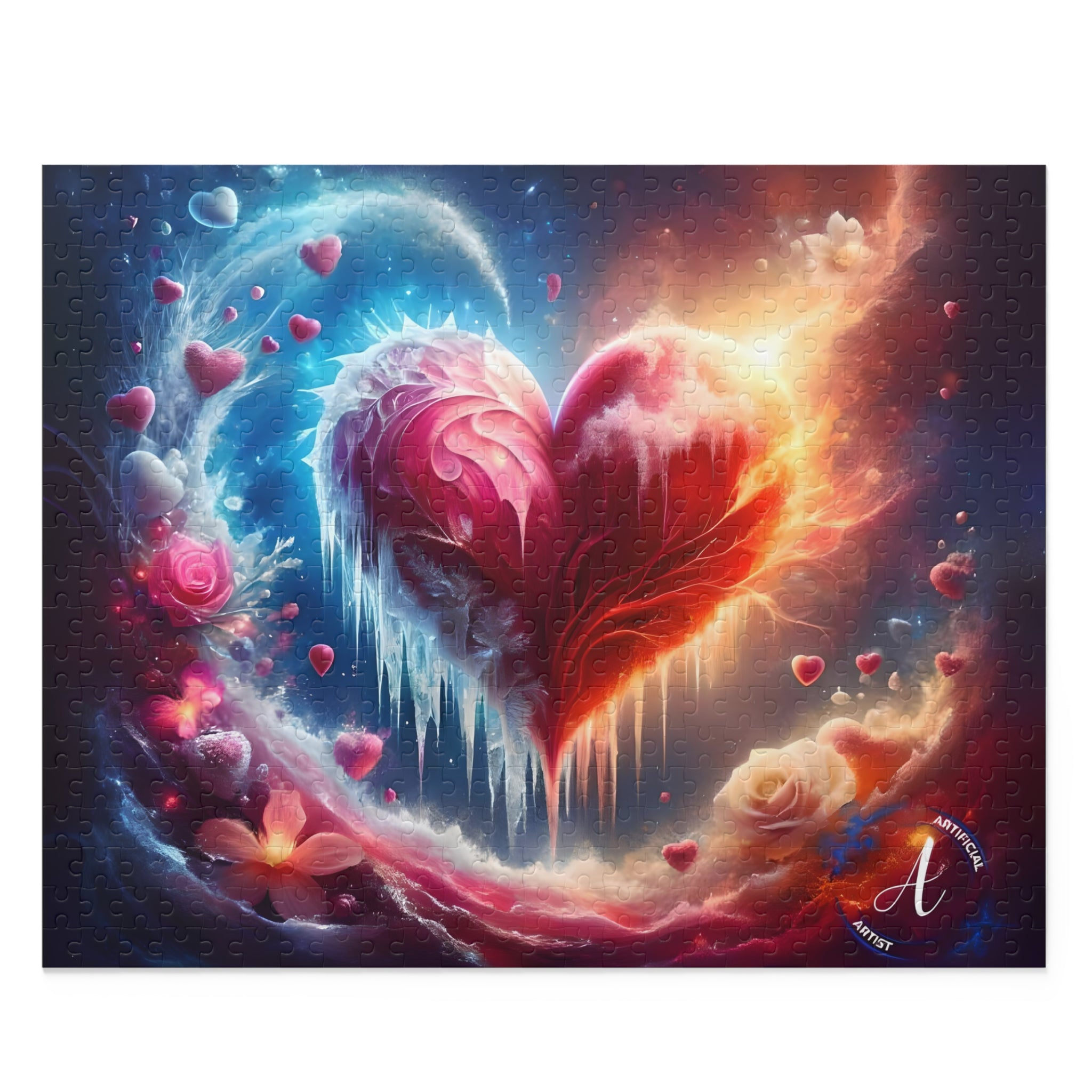Heart's Revival High-Quality Chipboard Jigsaw Puzzle - 3 Sizes