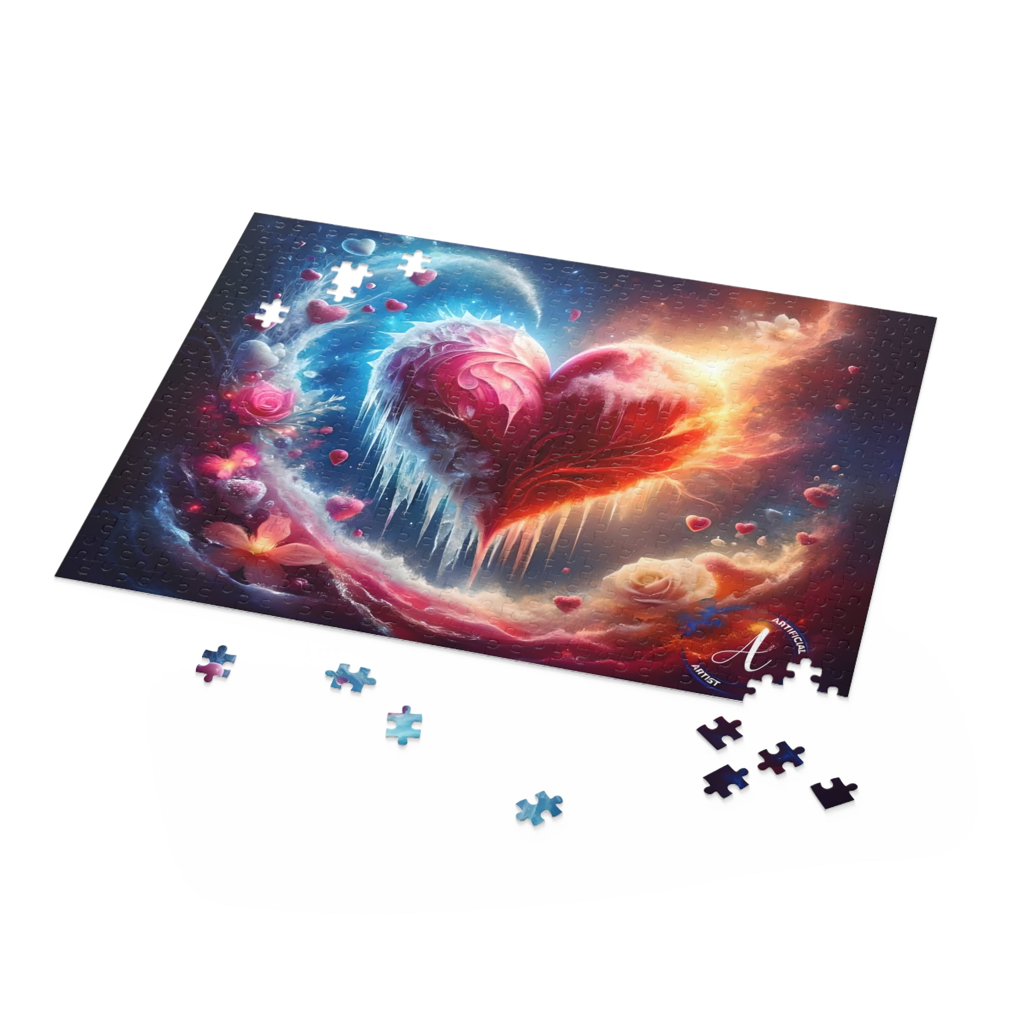 Heart's Revival High-Quality Chipboard Jigsaw Puzzle - 3 Sizes