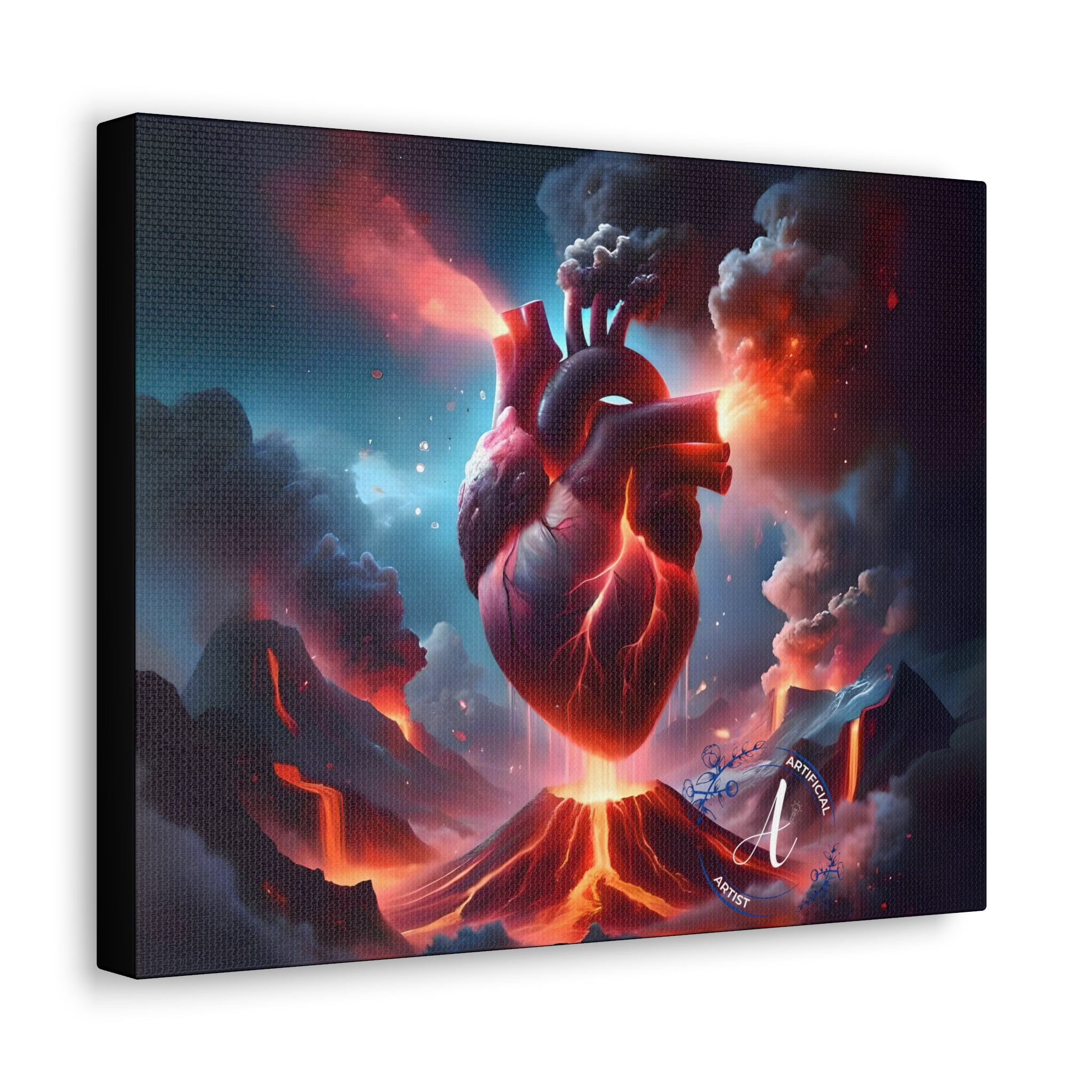 Emotions Erupt - Canvas Gallery Wraps
