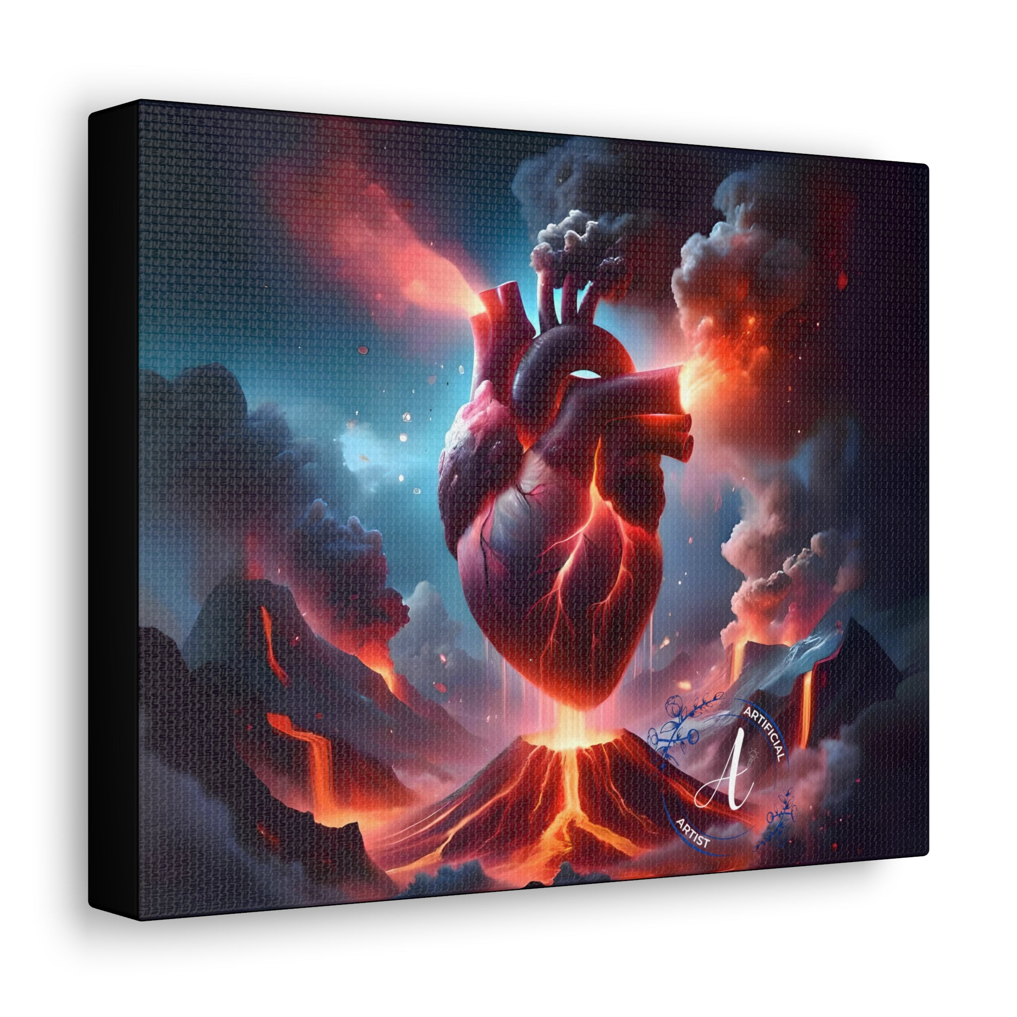Emotions Erupt - Canvas Gallery Wraps