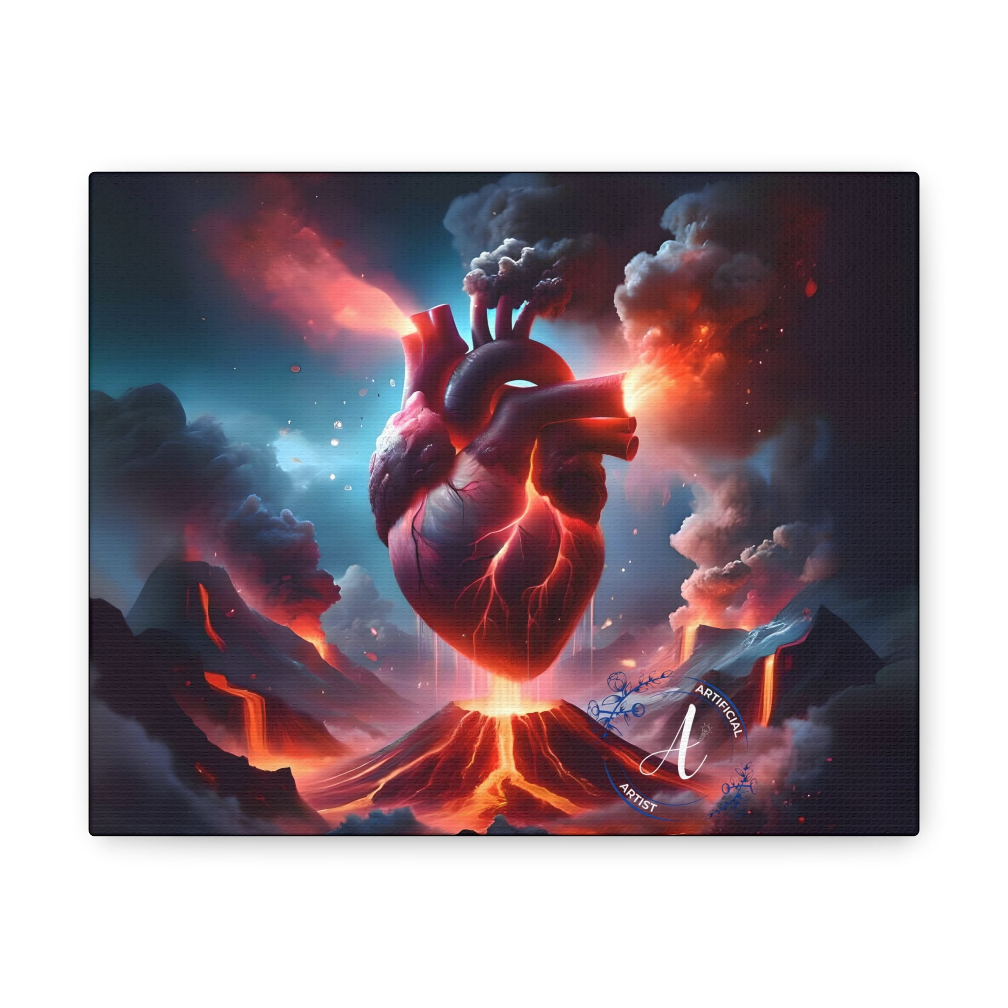 Emotions Erupt - Canvas Gallery Wraps
