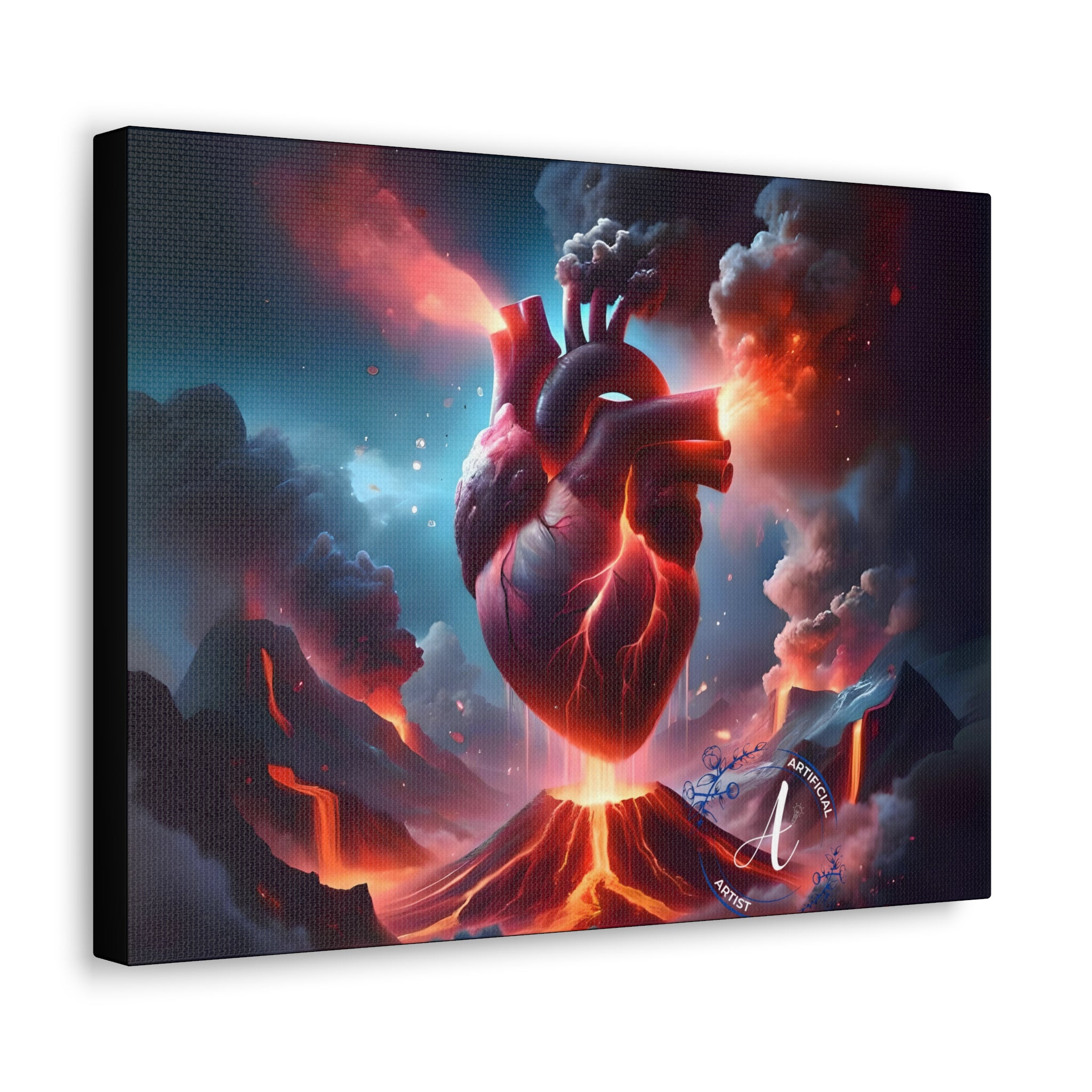Emotions Erupt - Canvas Gallery Wraps