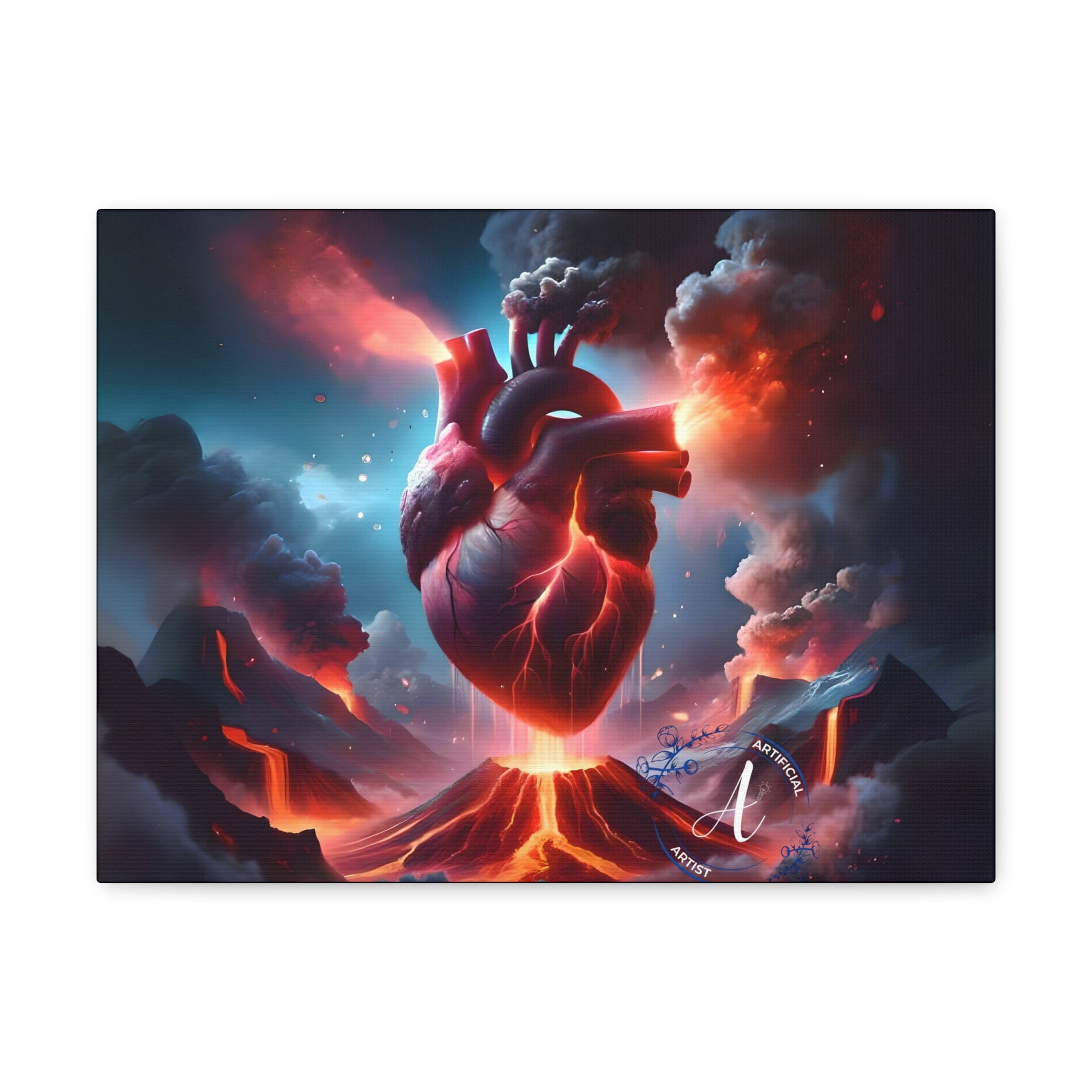 Emotions Erupt - Canvas Gallery Wraps