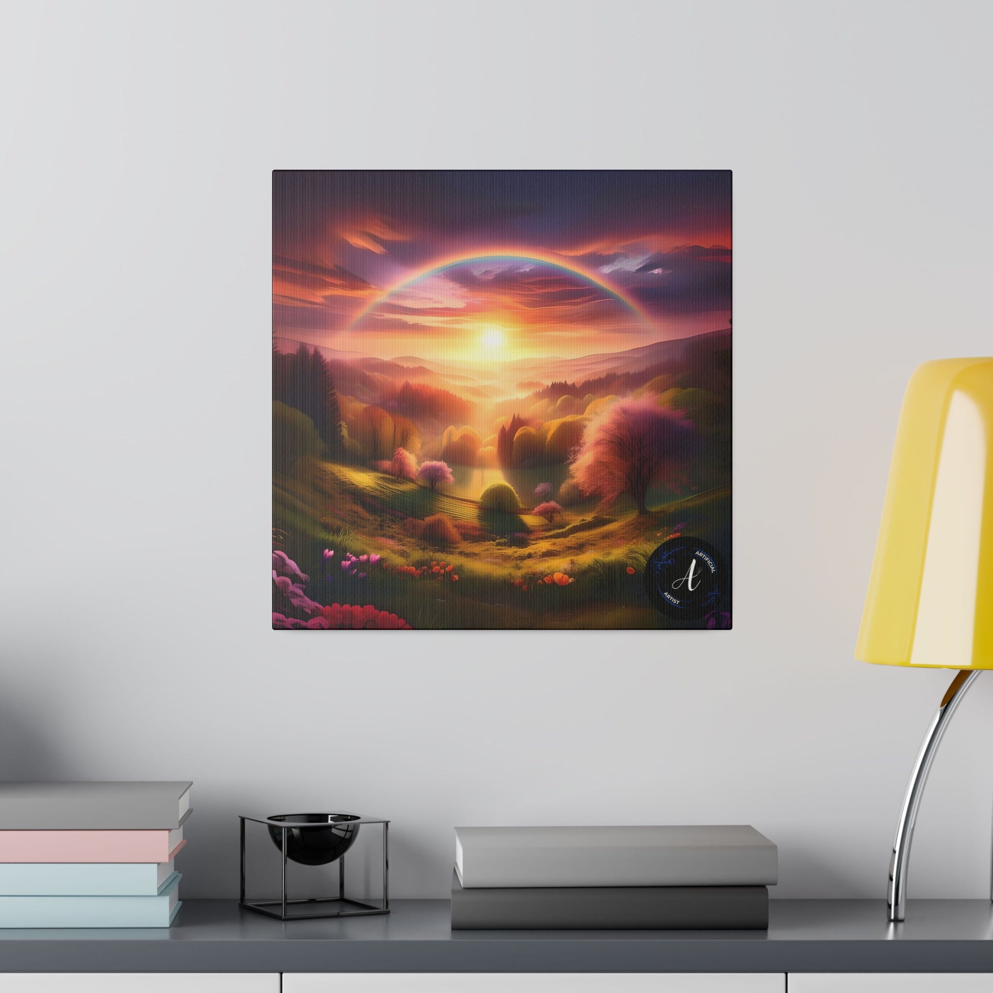 Sunset Rainbow - Canvas