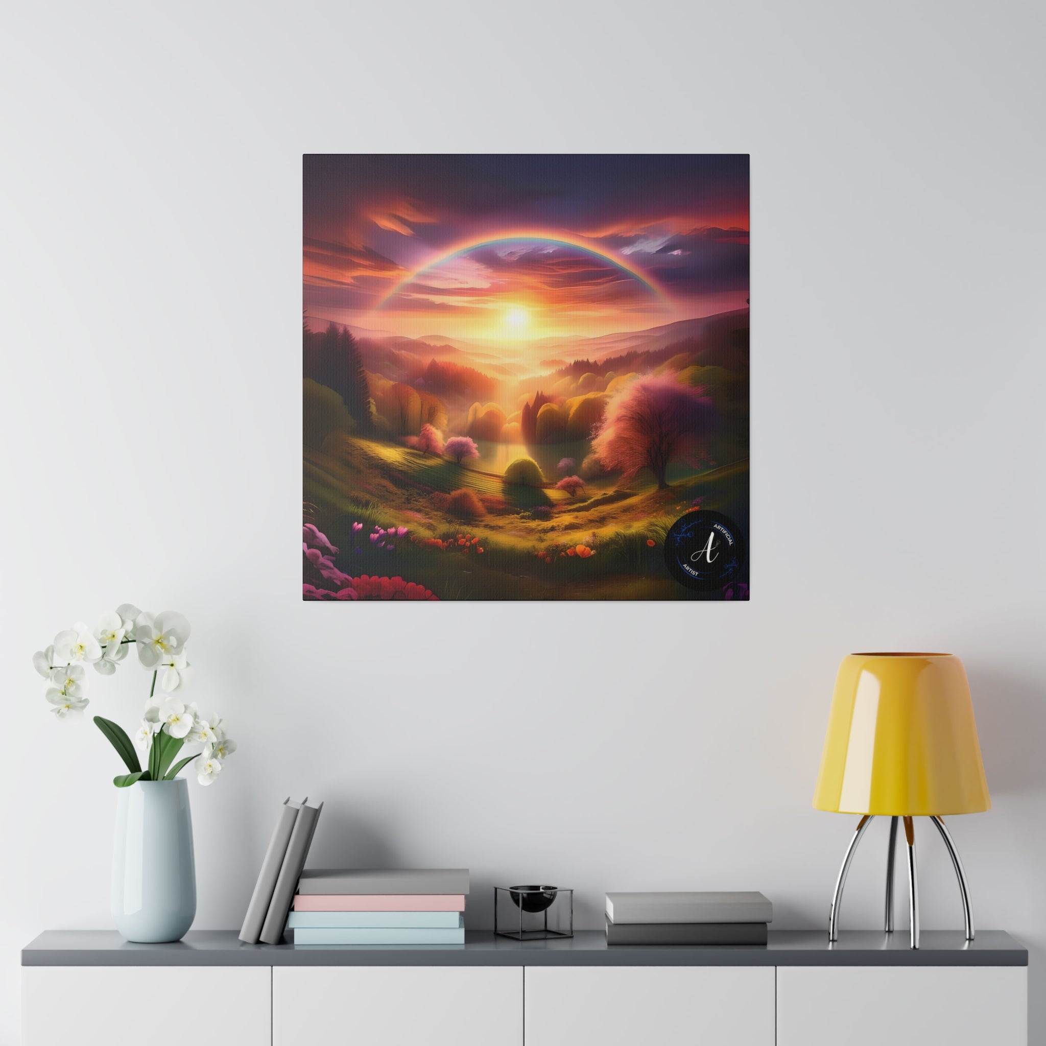Sunset Rainbow - Canvas