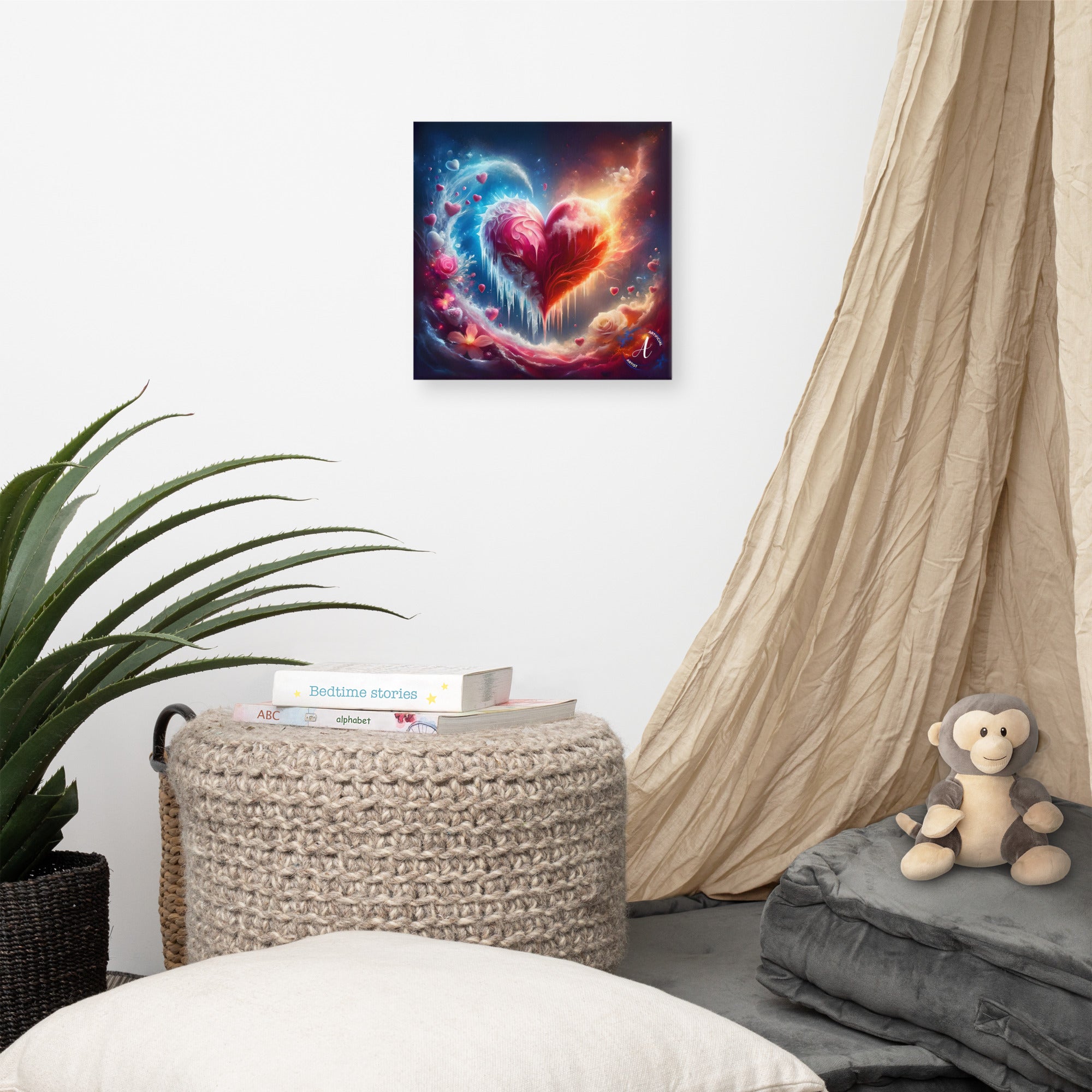 Heart's Revival Canvas Wall Art - Ready to Hang Canvas Print