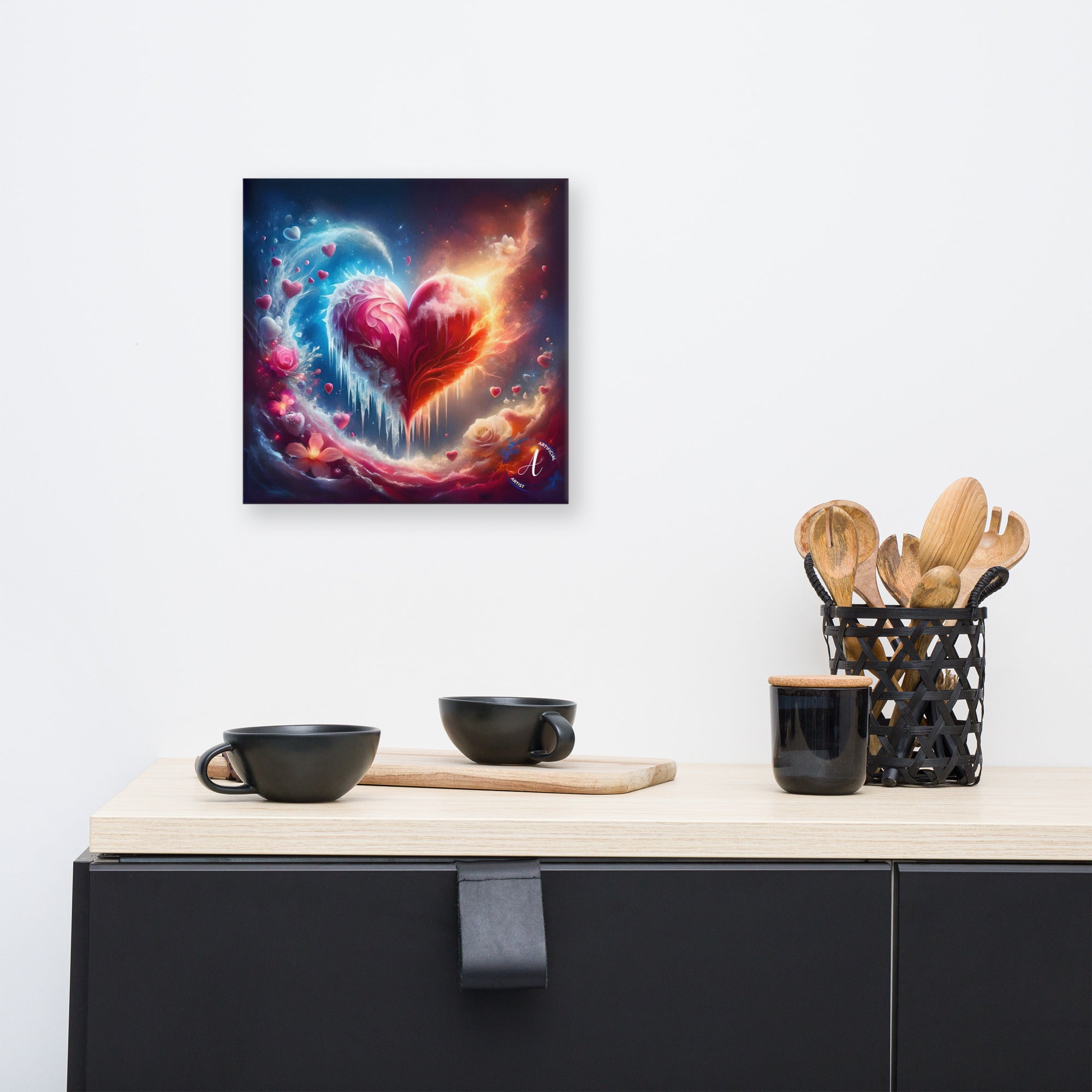 Heart's Revival Canvas Wall Art - Ready to Hang Canvas Print