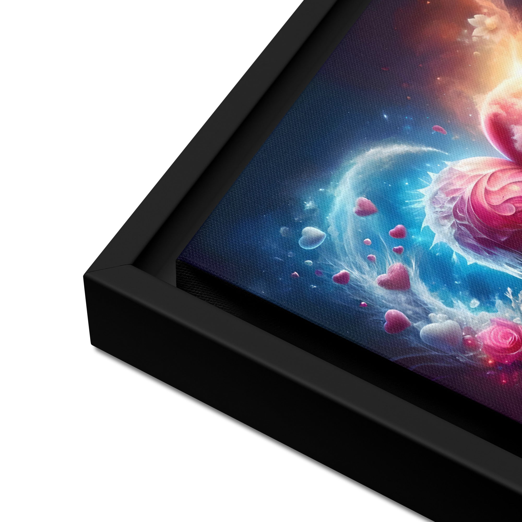 Heart's Revival Framed Canvas Wall Art - Ready to Hang Print