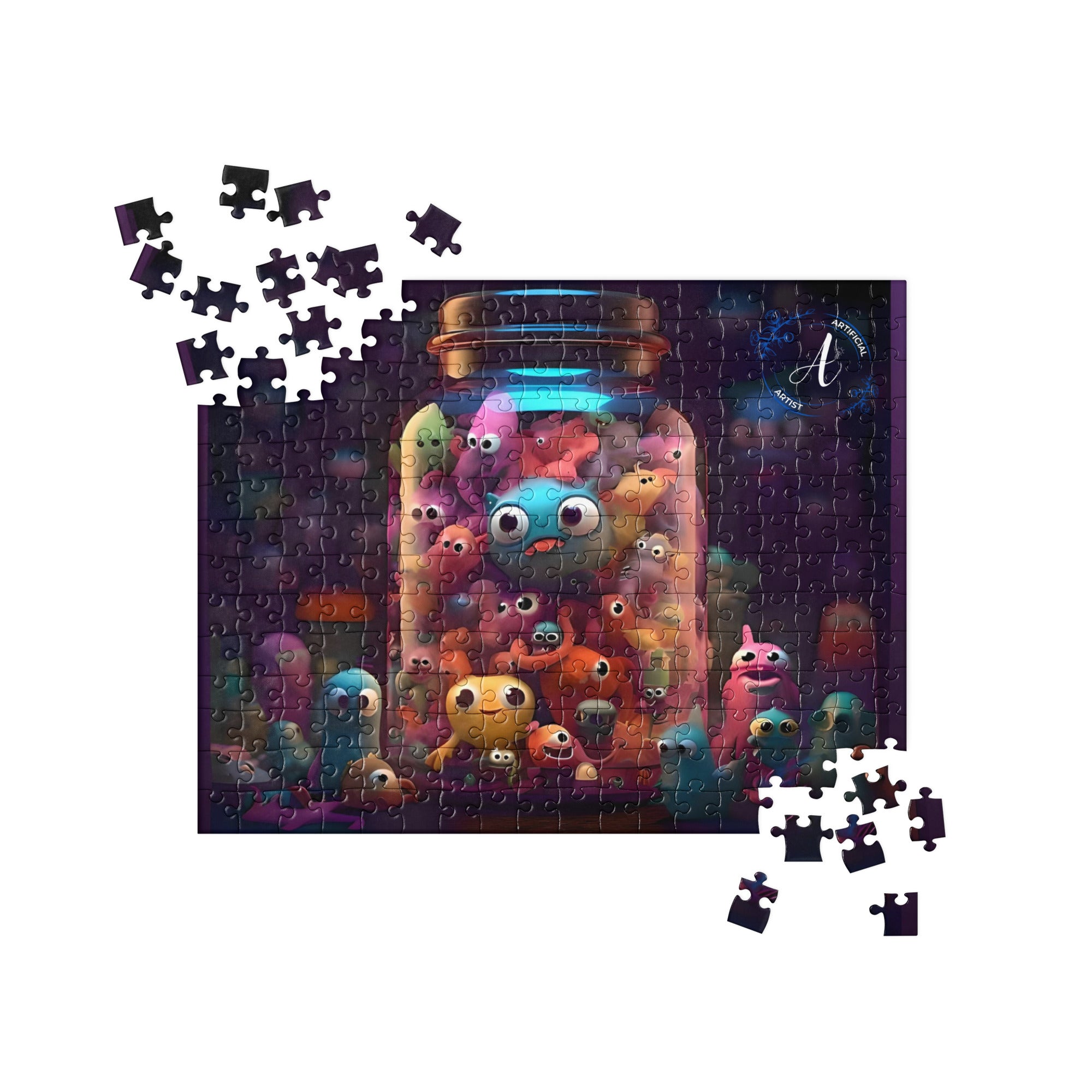 Jar of Friends Jigsaw Puzzle - High-Definition Art Puzzle 252/520pc