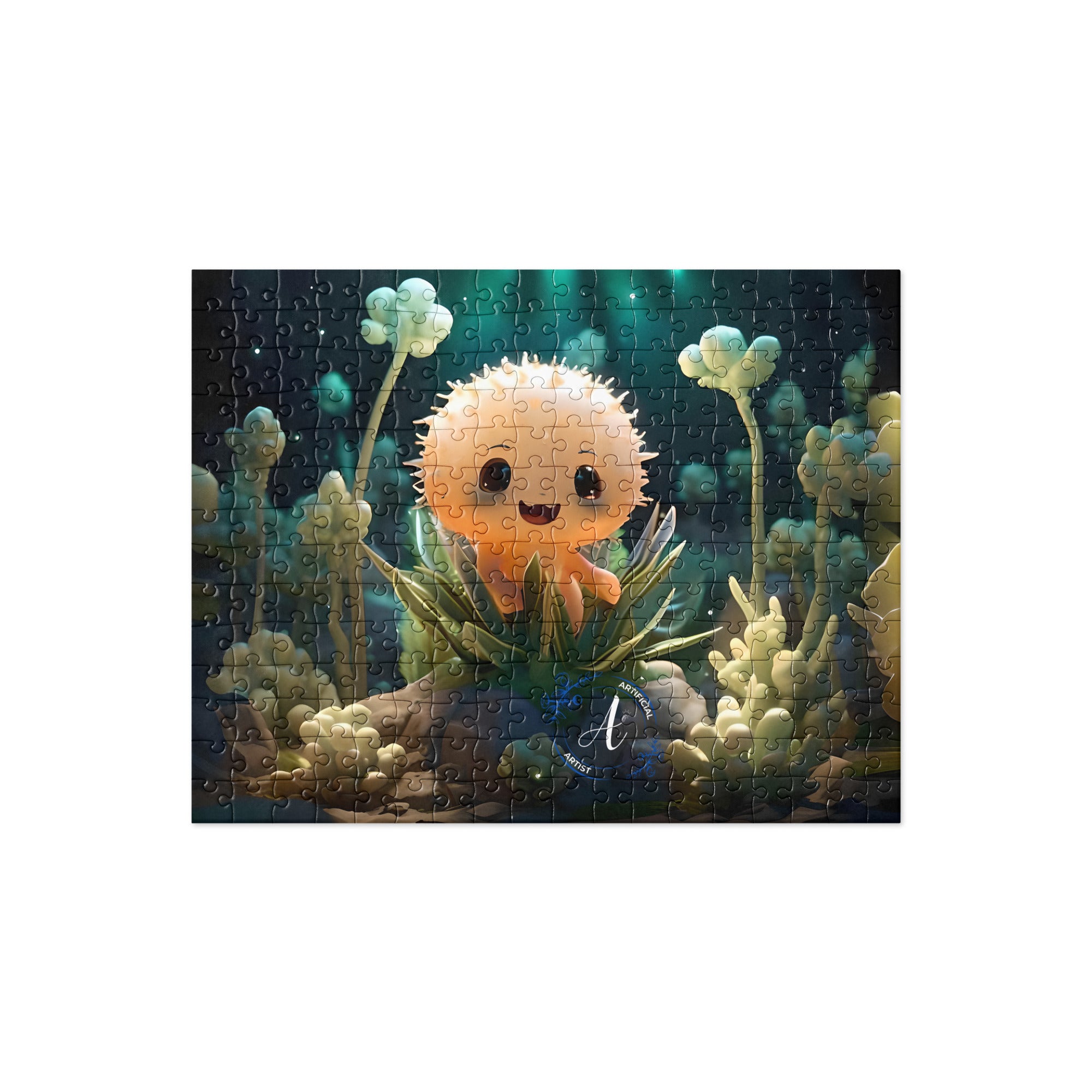 Starry Cactus Jigsaw Puzzle - 252/520 Pieces HD Art Puzzle