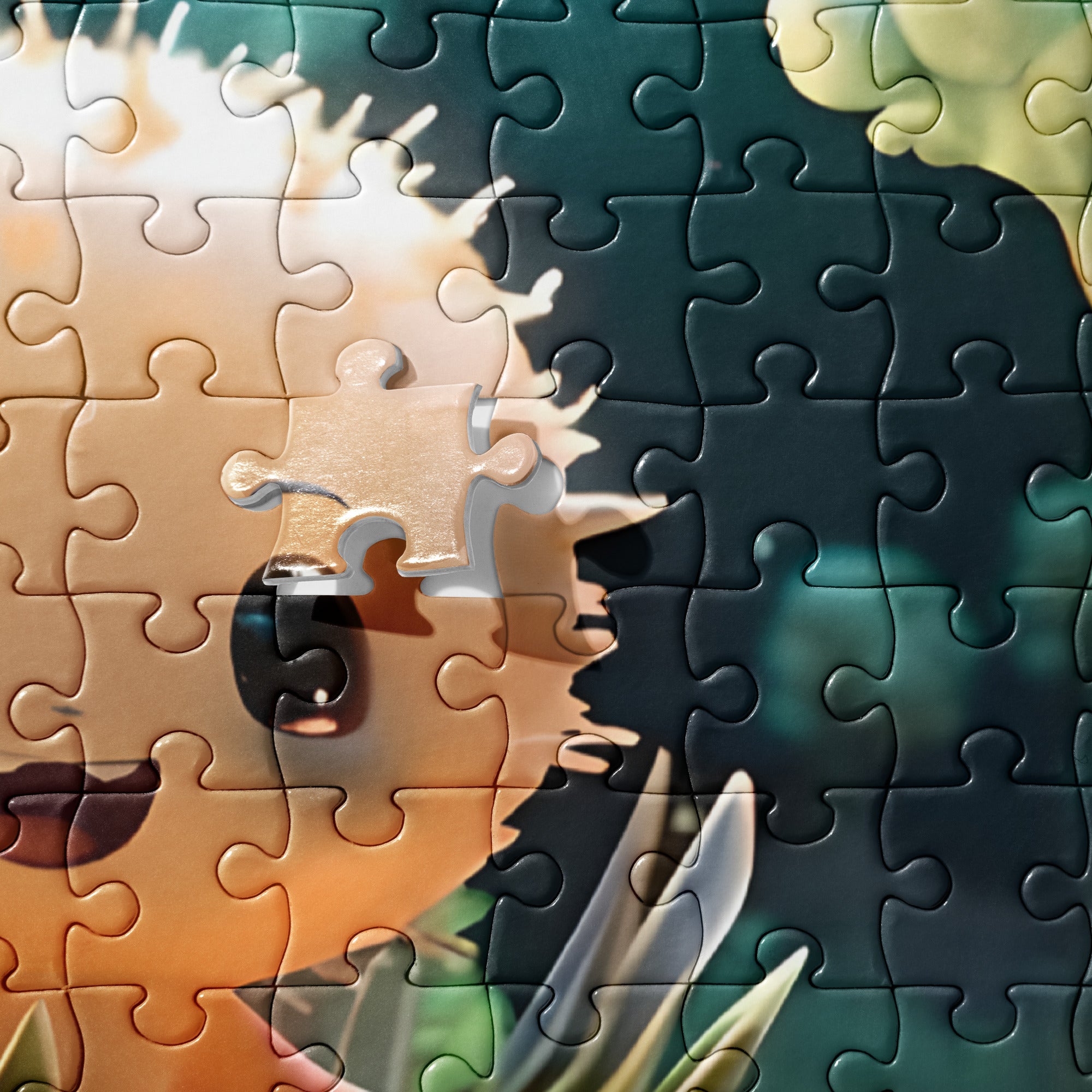 Starry Cactus Jigsaw Puzzle - 252/520 Pieces HD Art Puzzle