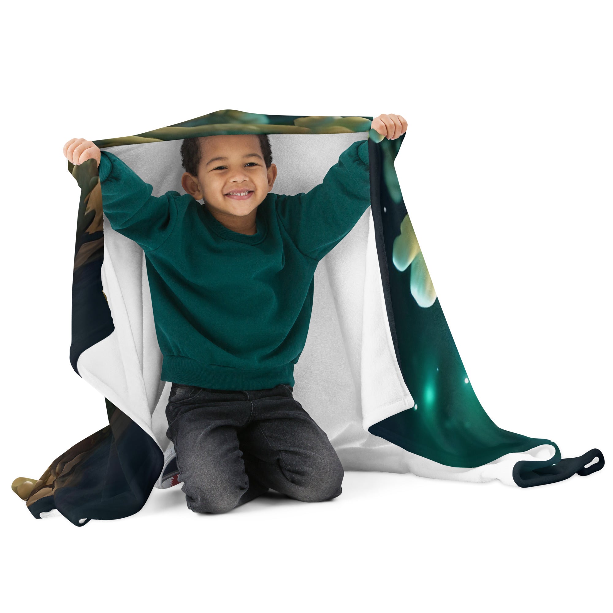 Starry Cactus - Throw Blanket (extra soft)