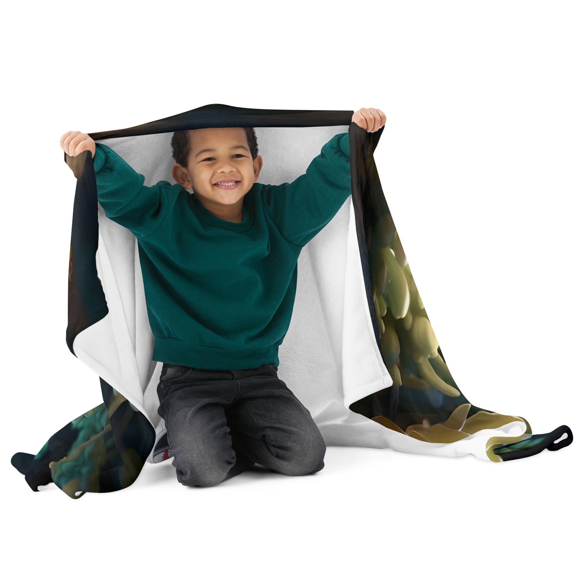 Starry Cactus - Throw Blanket (extra soft)