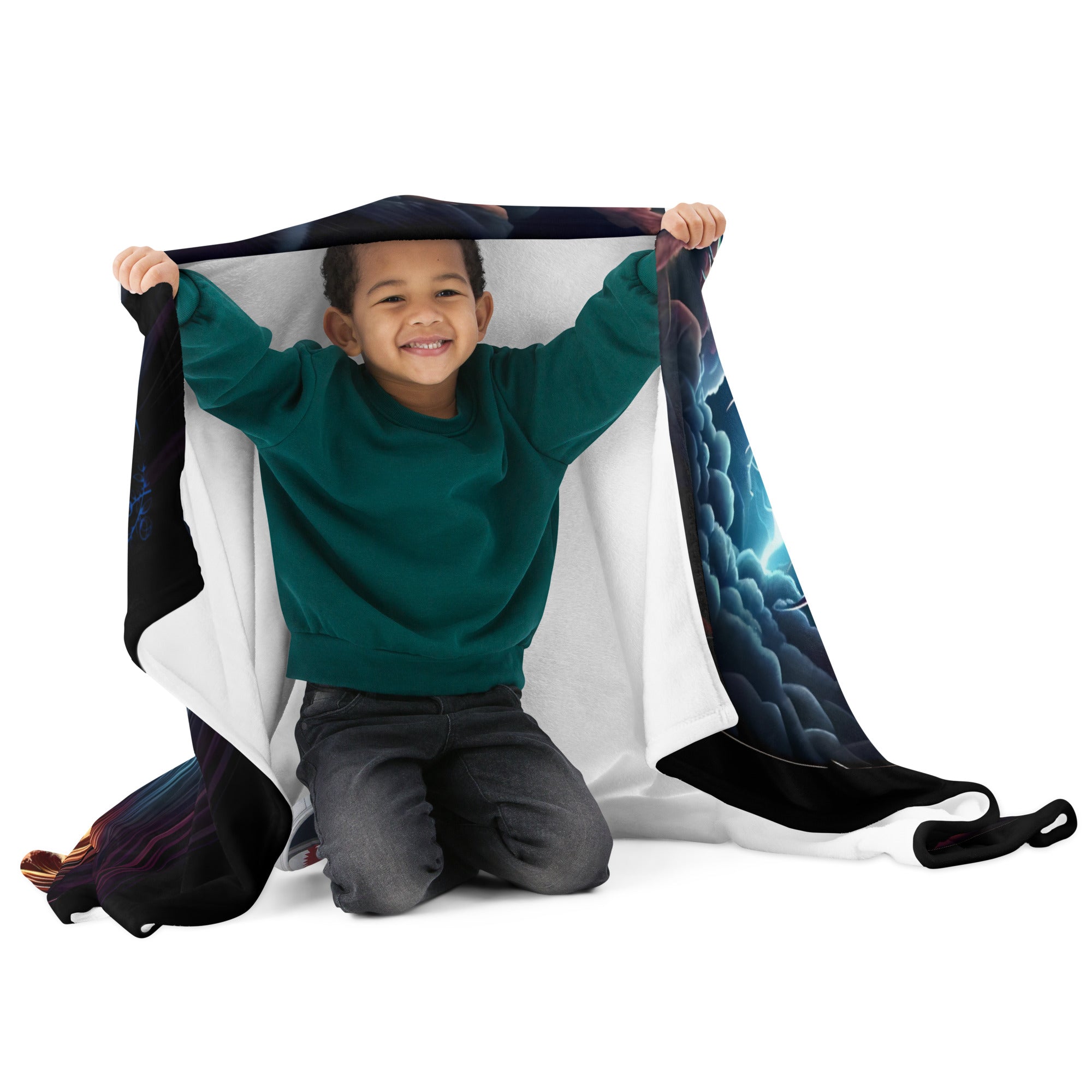 Inferno Embrace - Throw Blanket