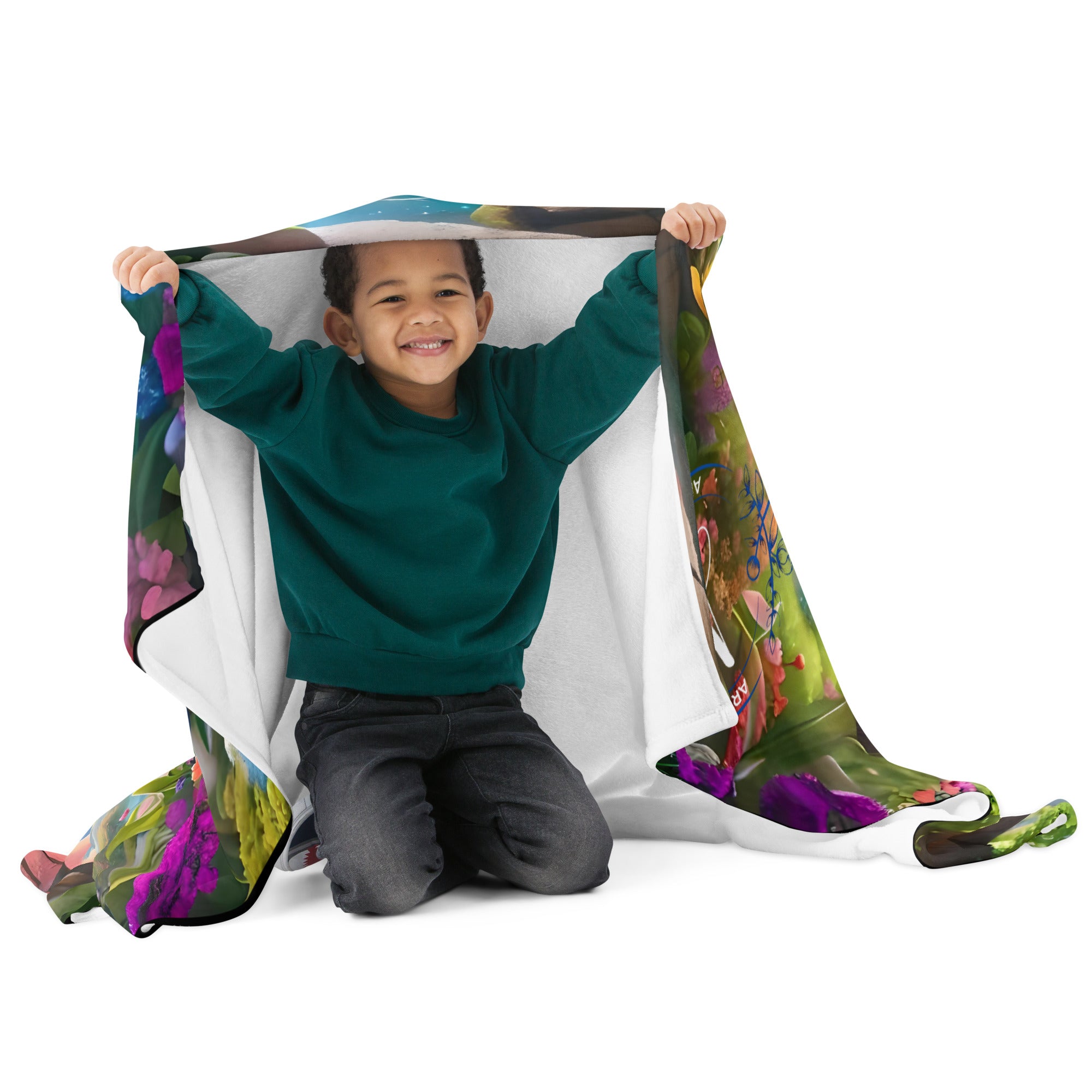 Bunny Bliss Blanket - Throw Blanket