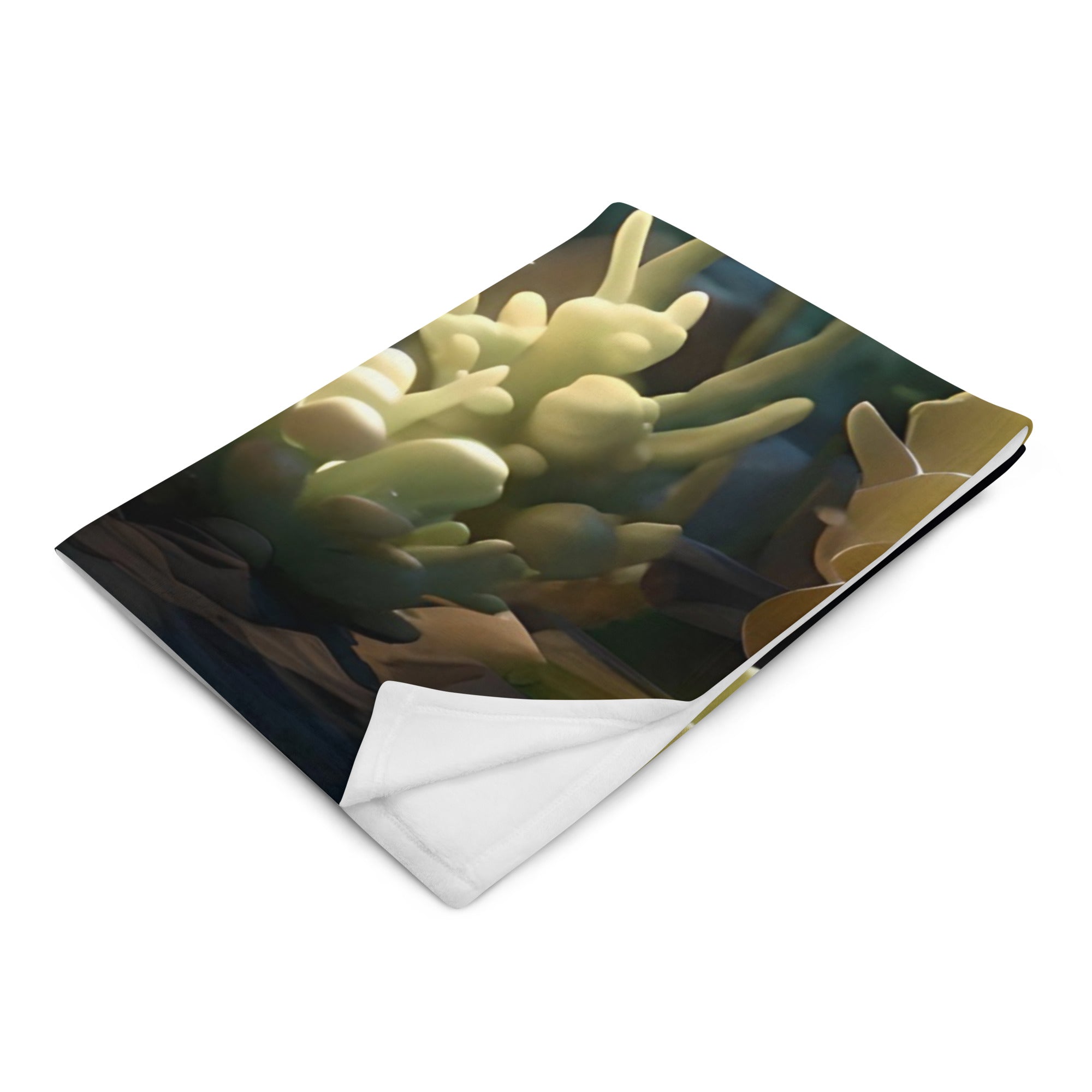 Starry Cactus - Throw Blanket (extra soft)