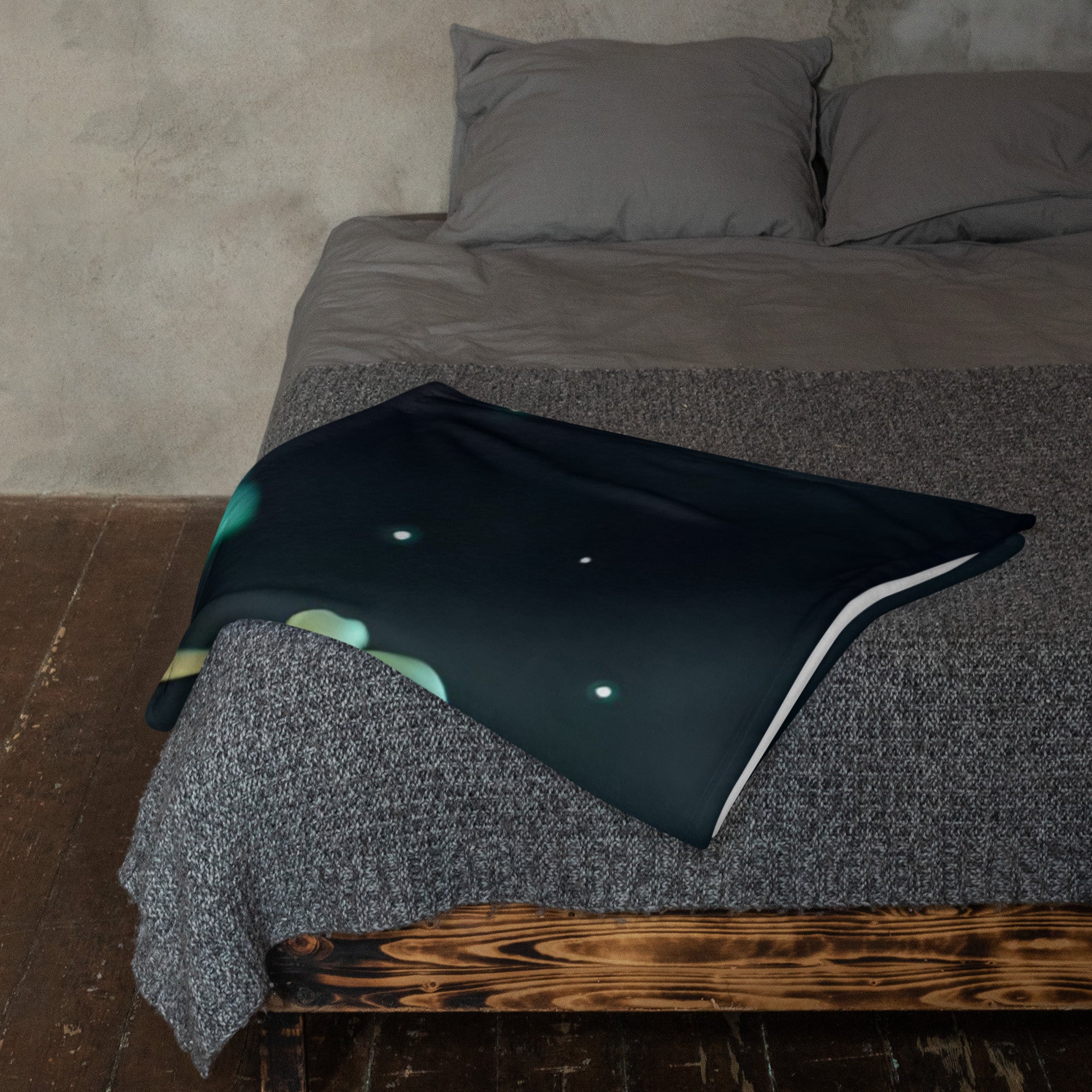 Starry Cactus - Throw Blanket (extra soft)
