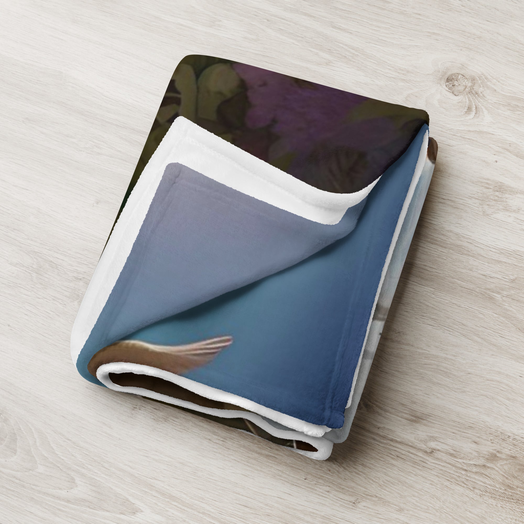 Alien Art Throw Blanket - Soft Polyester Digital Print Design