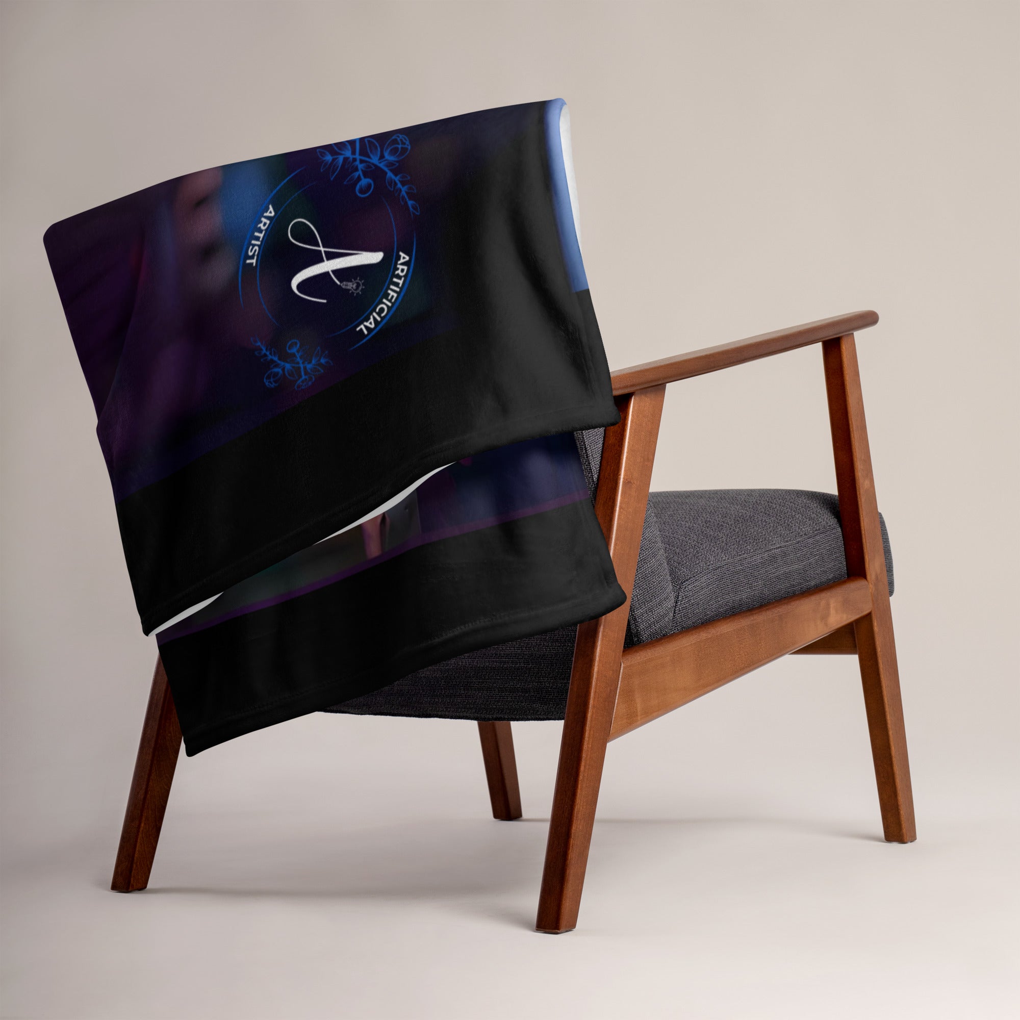 Jar of Friends Throw Blanket - Soft Polyester Art Print Blanket