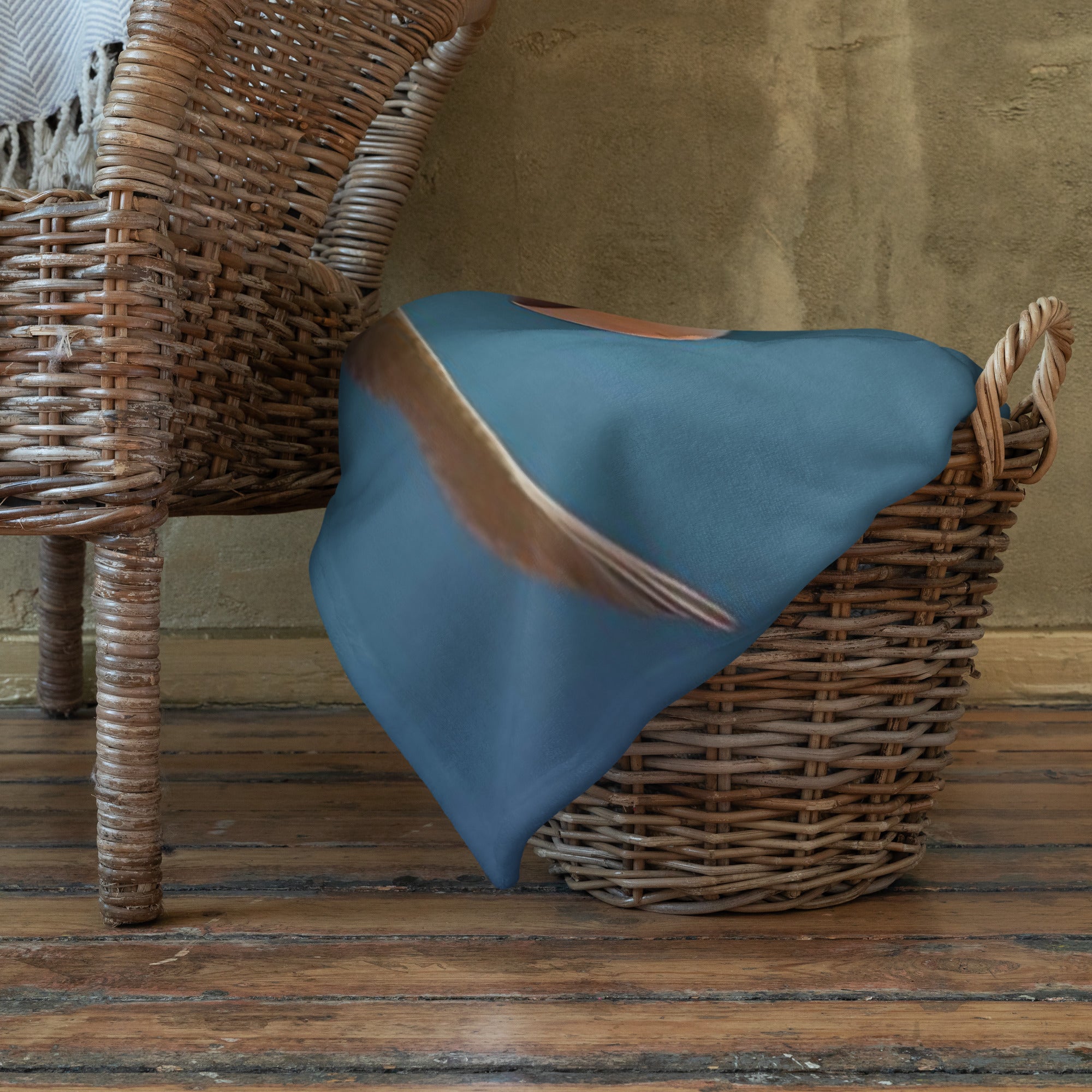 Alien Art Throw Blanket - Soft Polyester Digital Print Design