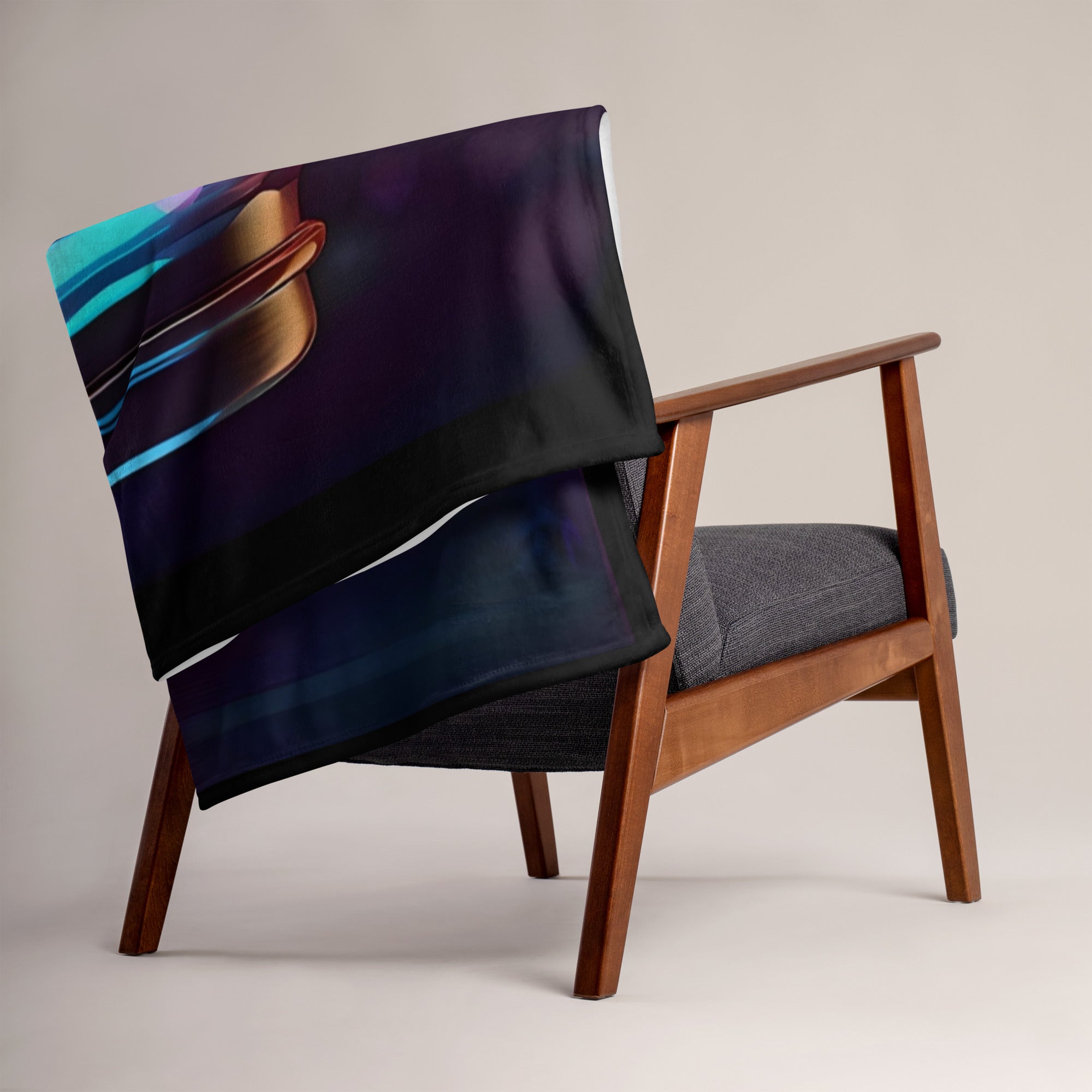 Jar of Friends Throw Blanket - Soft Polyester Art Print Blanket