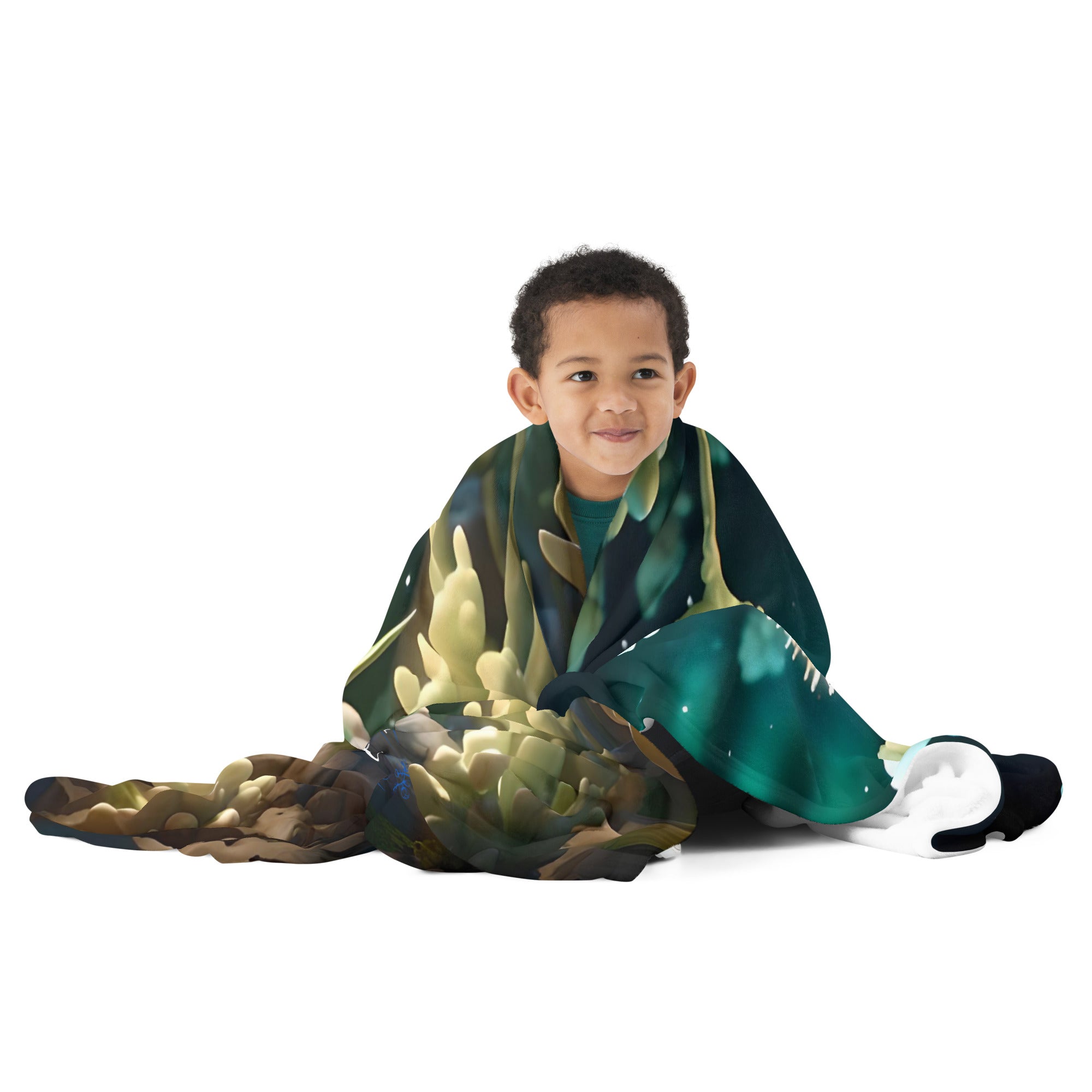 Starry Cactus - Throw Blanket (extra soft)