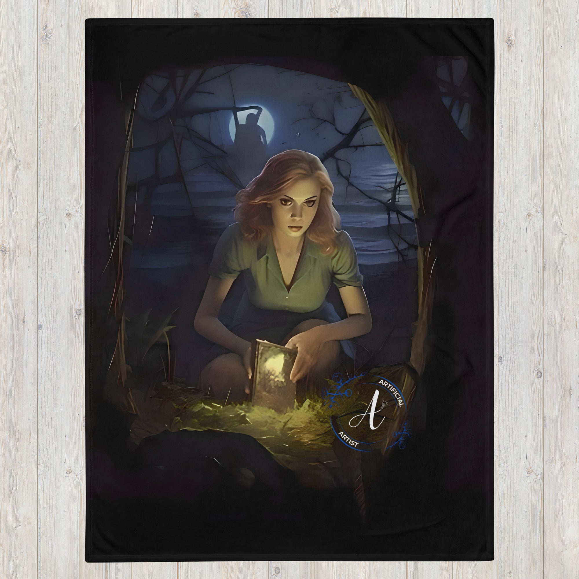 The Clue-Wrapped Cuddle - Throw Blanket