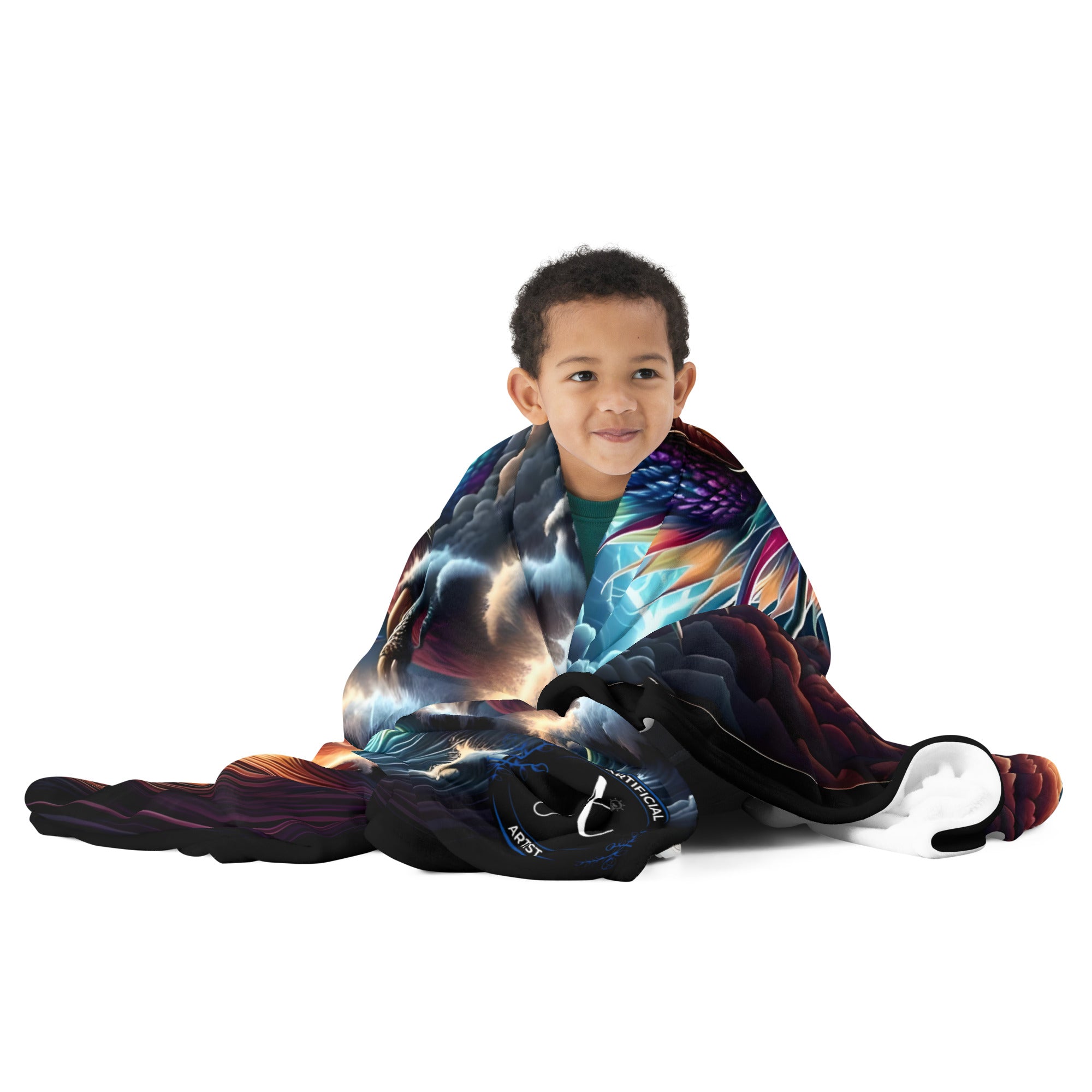 Inferno Embrace - Throw Blanket