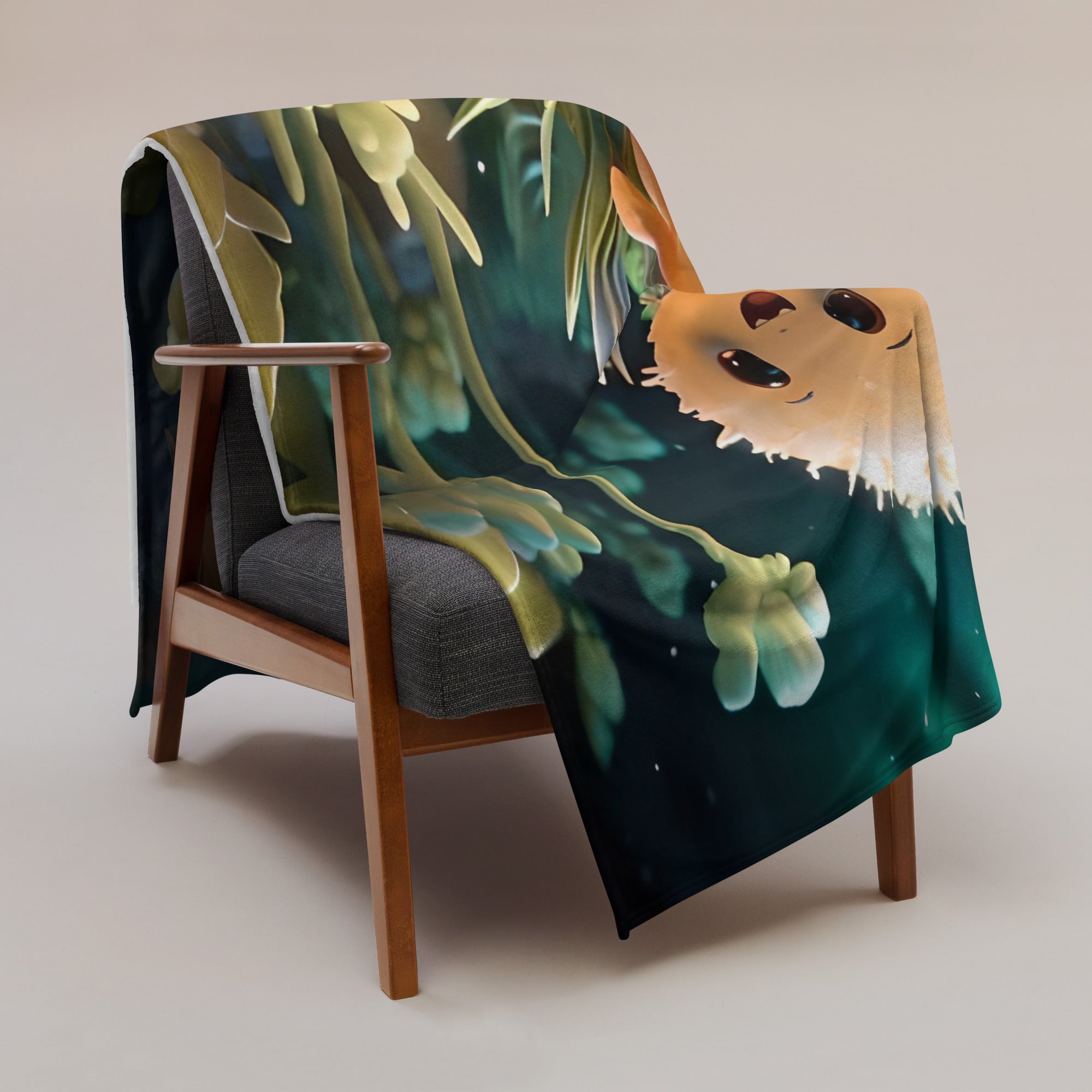 Starry Cactus - Throw Blanket (extra soft)