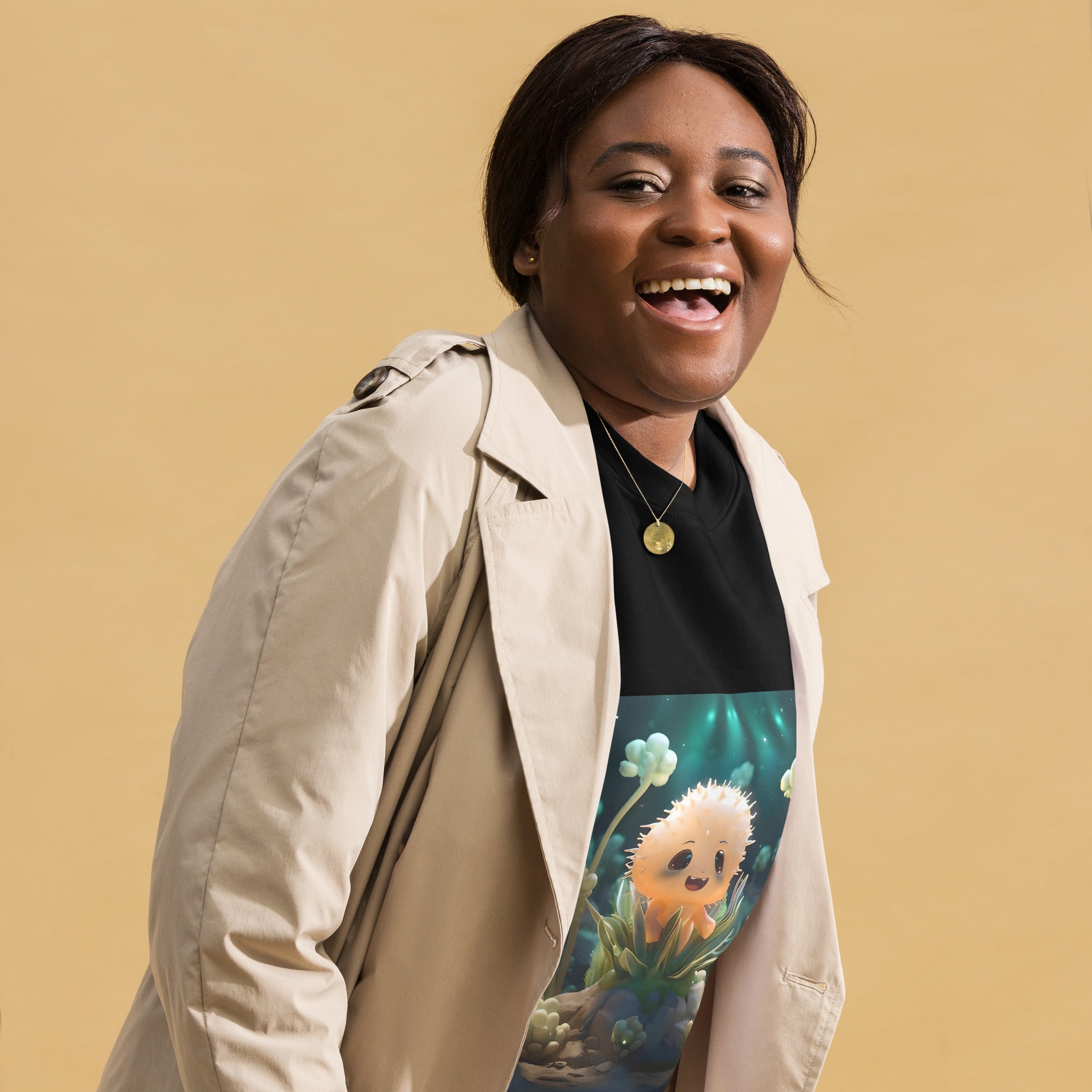 Starry Cactus Cotton Sweatshirt - Premium Art Design Fleece