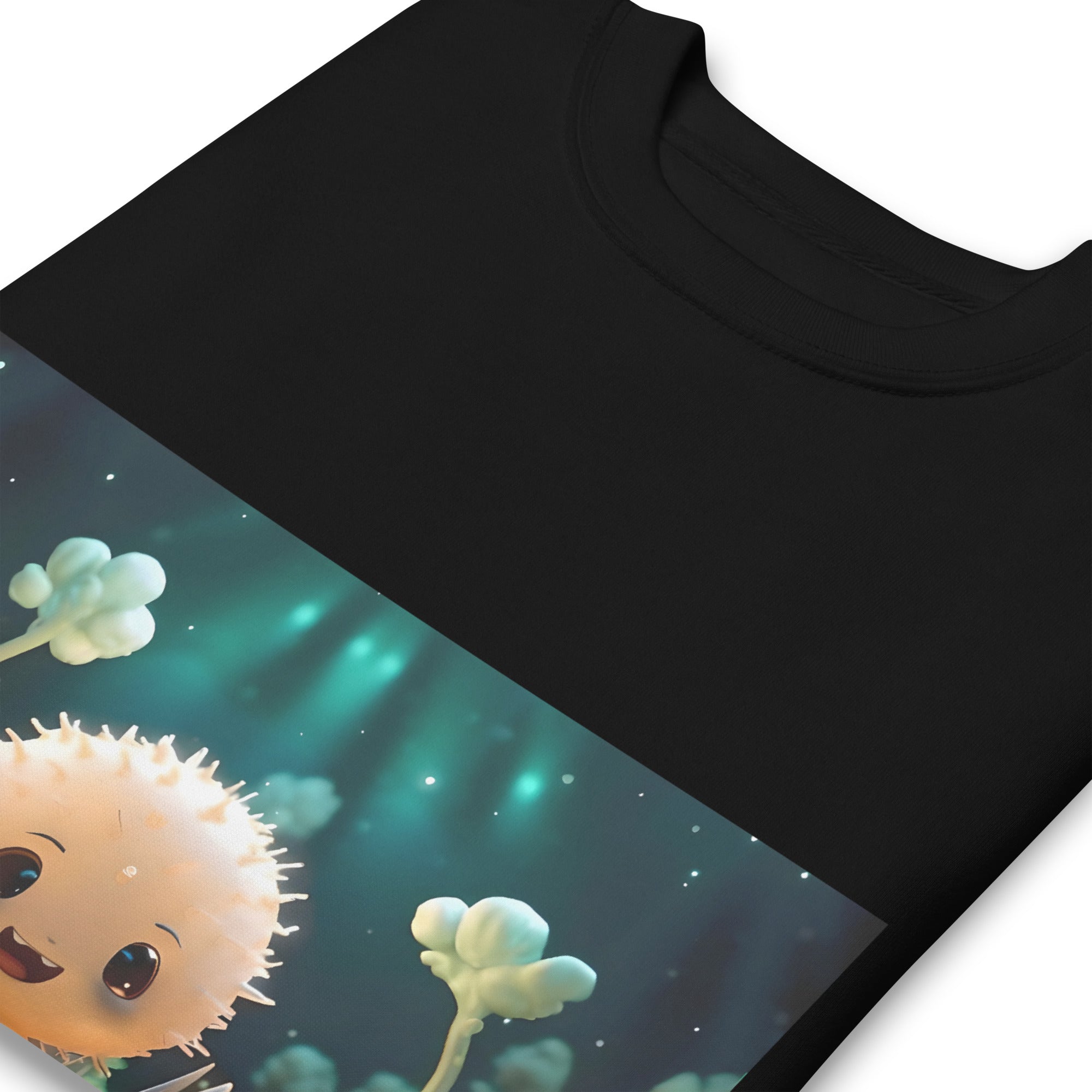 Starry Cactus Cotton Sweatshirt - Premium Art Design Fleece