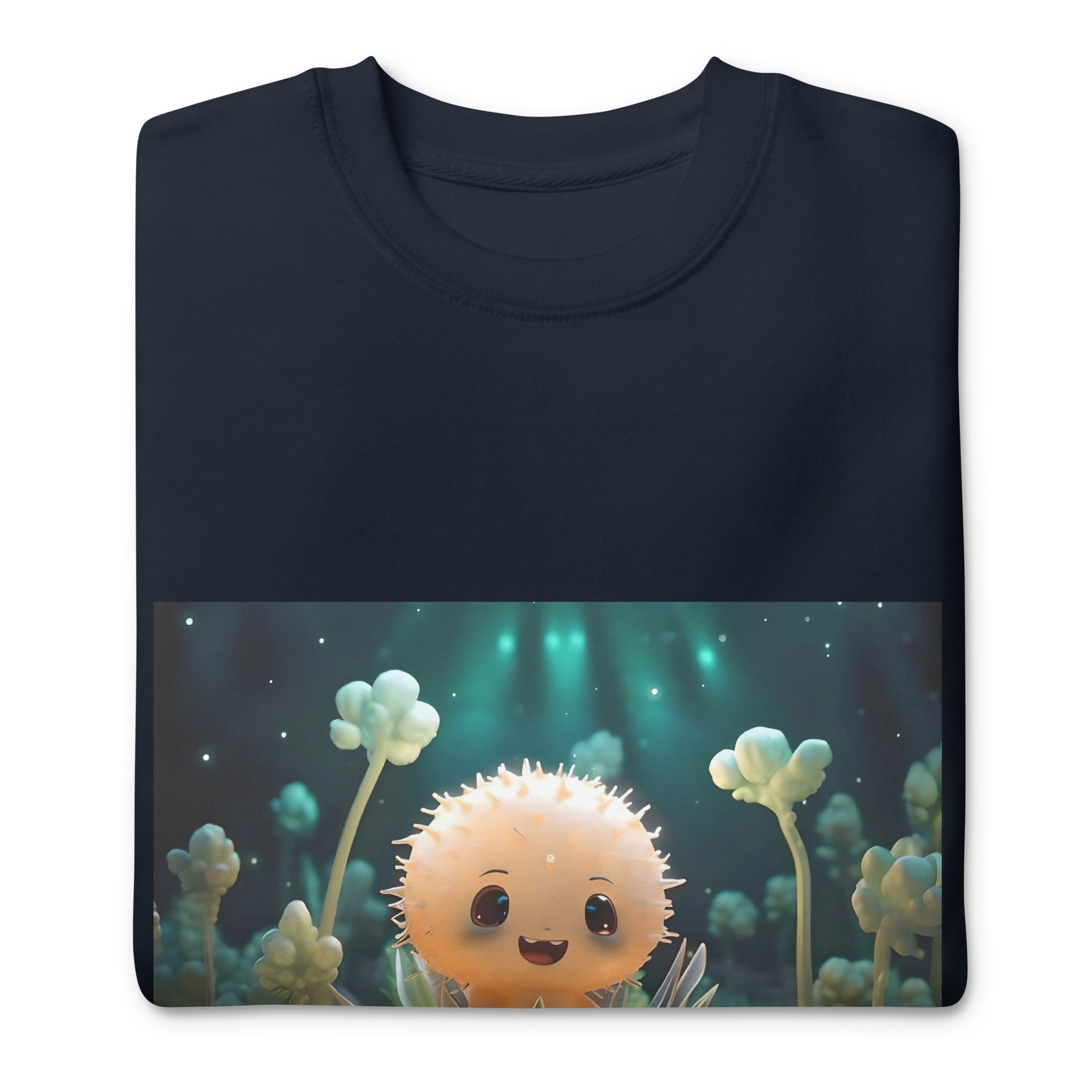 Starry Cactus Cotton Sweatshirt - Premium Art Design Fleece