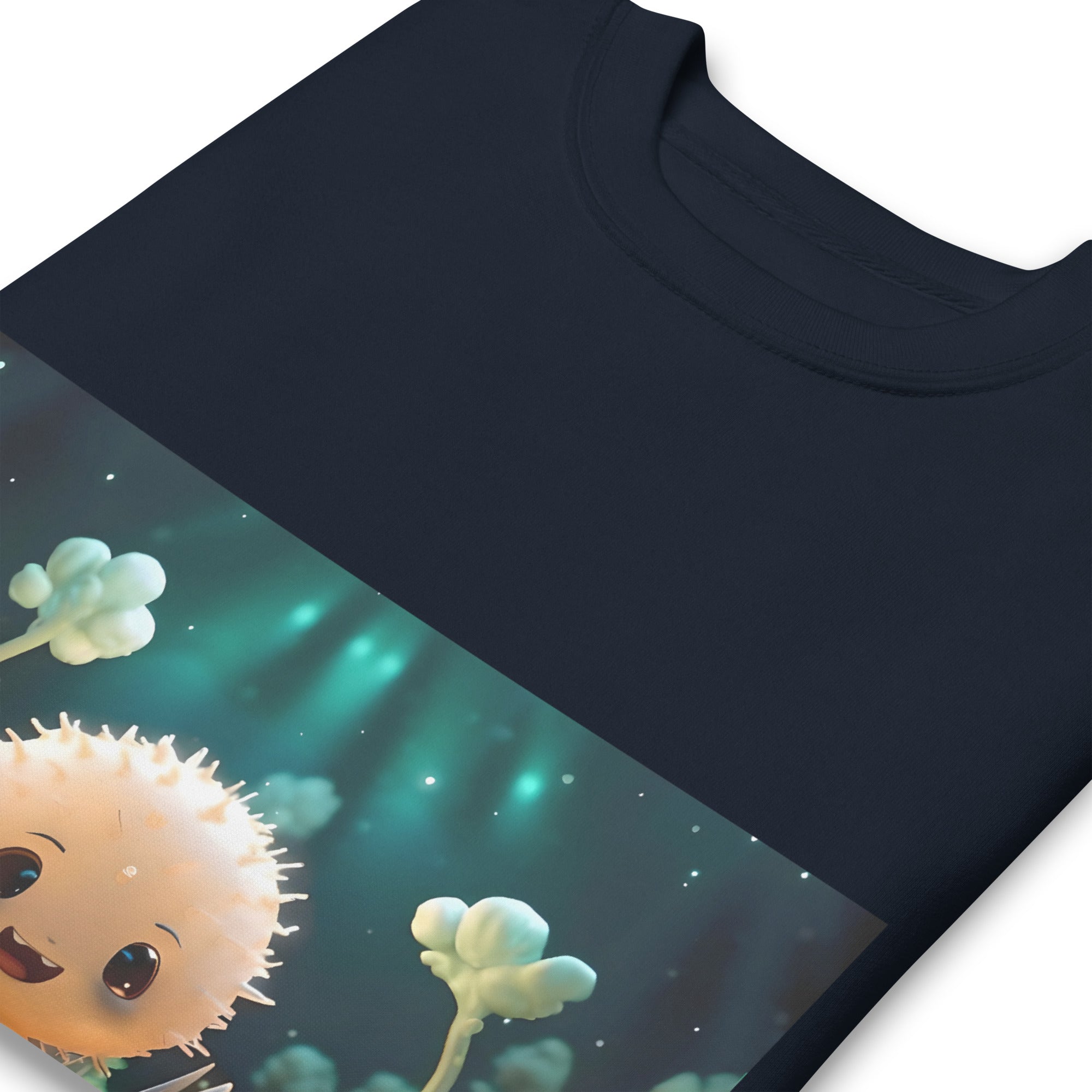 Starry Cactus Cotton Sweatshirt - Premium Art Design Fleece