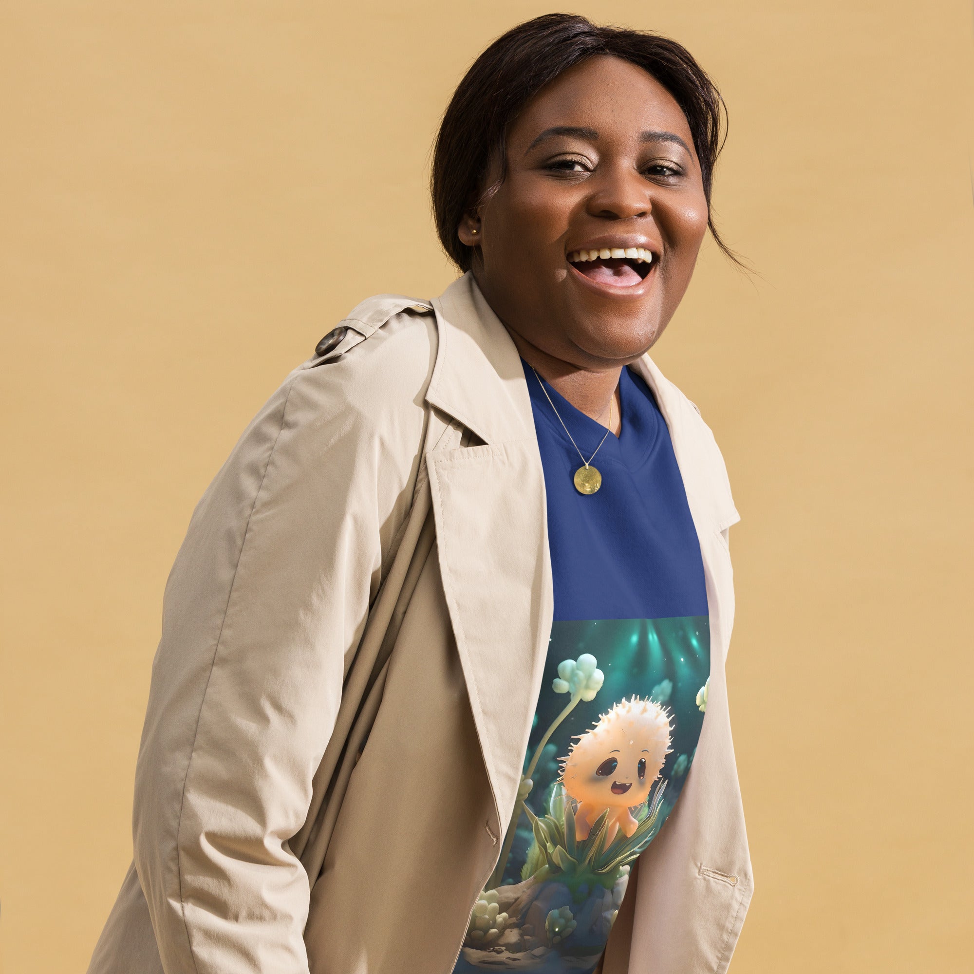 Starry Cactus Cotton Sweatshirt - Premium Art Design Fleece