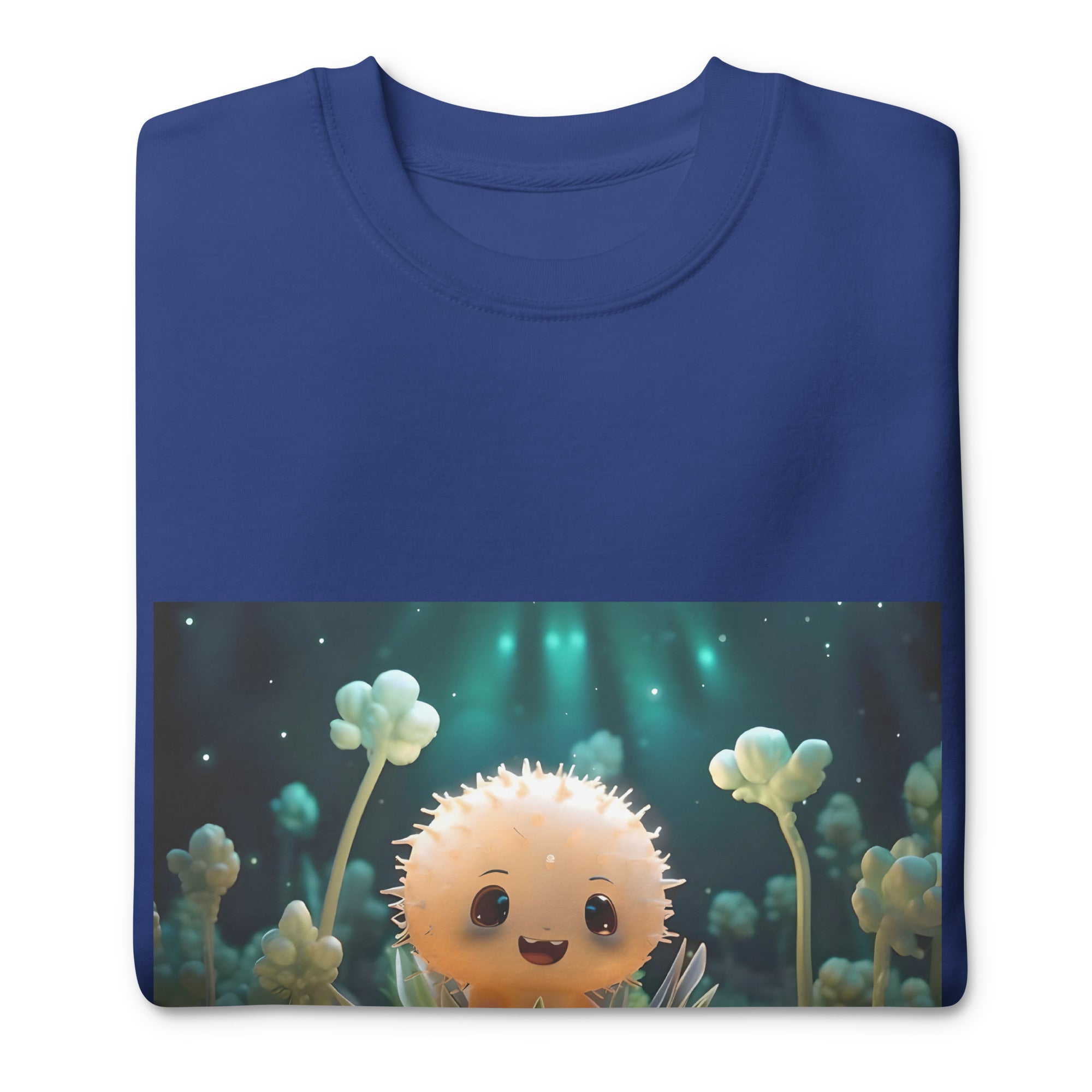 Starry Cactus Cotton Sweatshirt - Premium Art Design Fleece
