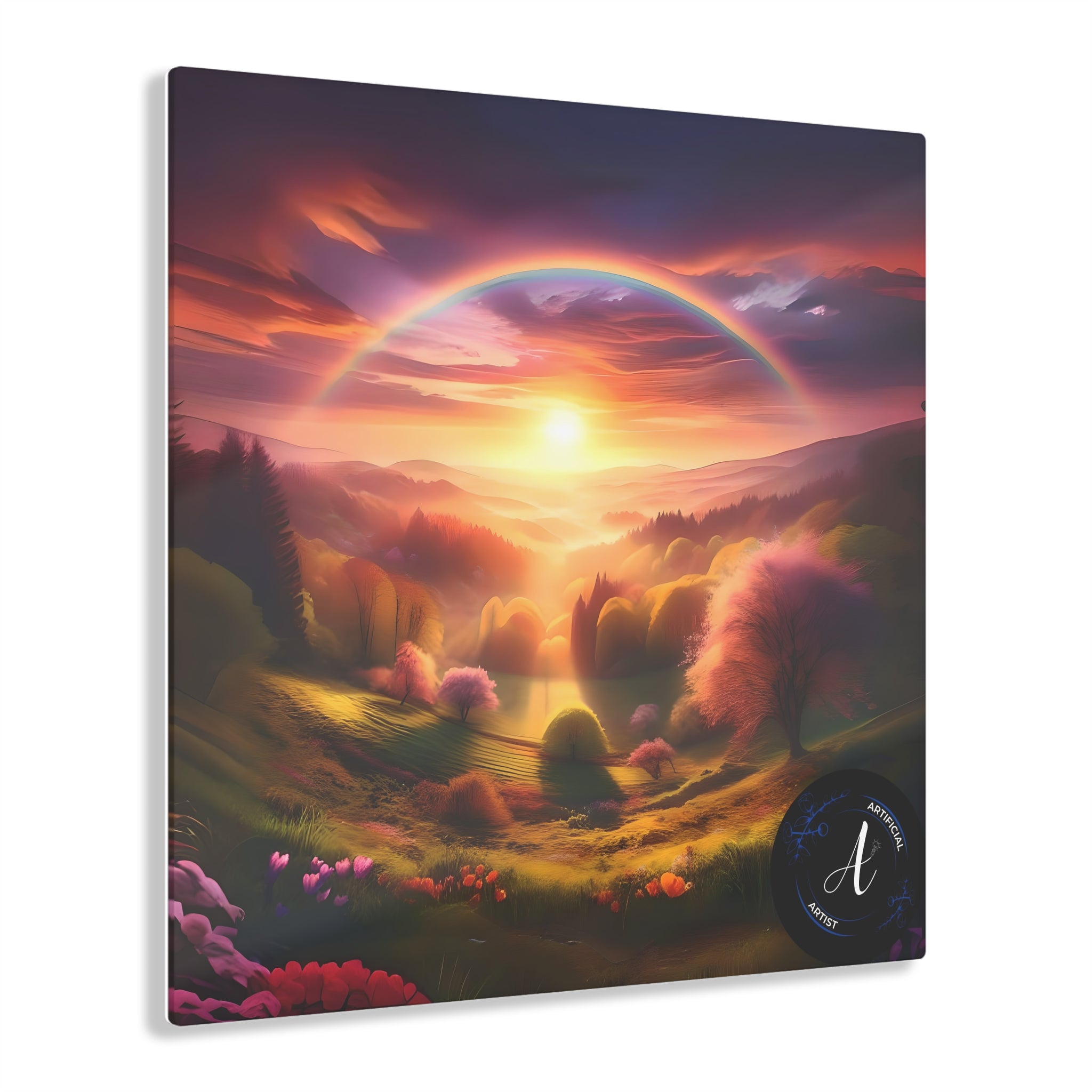 Sunset Rainbow - Acrylic Print