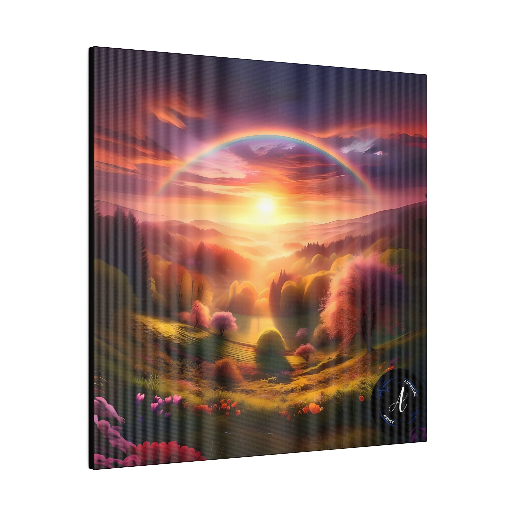 Sunset Rainbow - Canvas