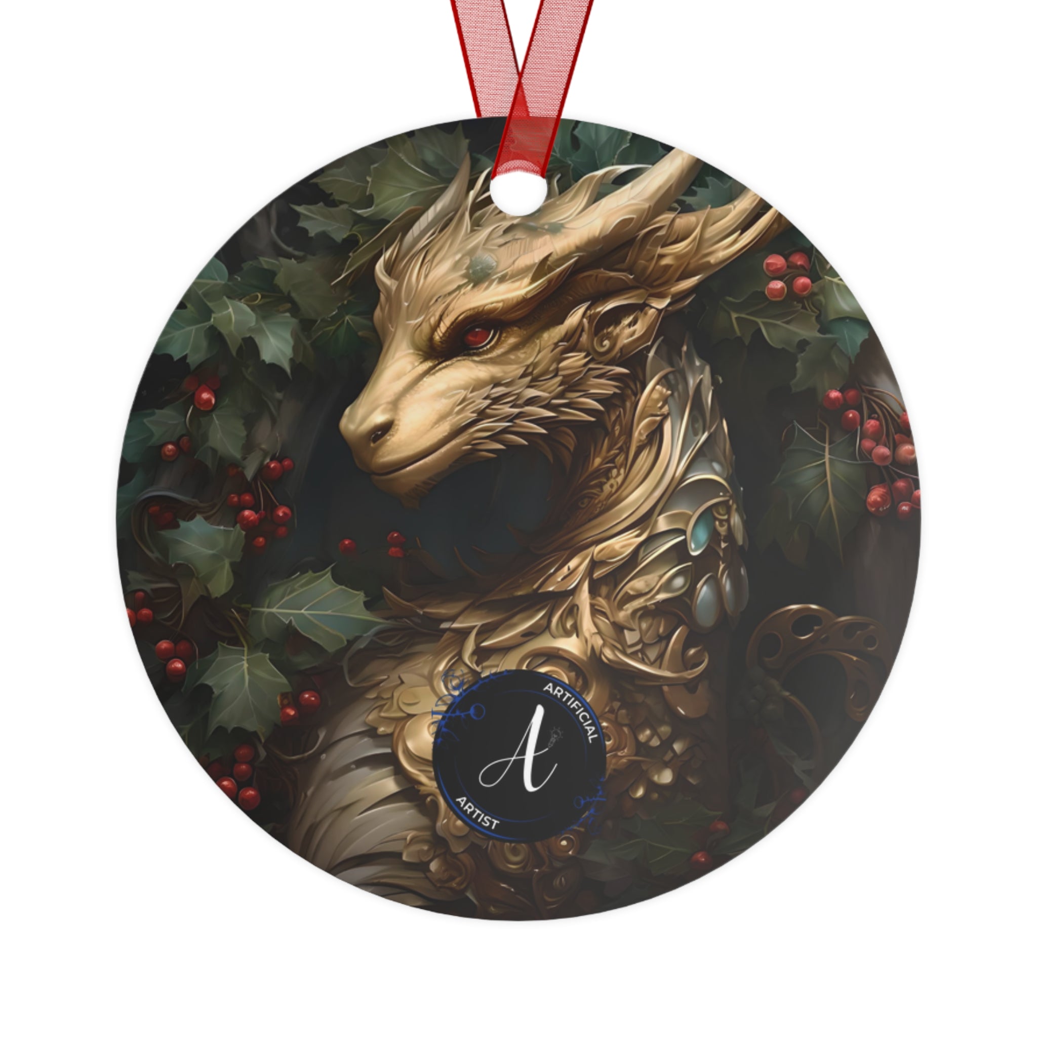 Dragon Majesty - Metal Ornament