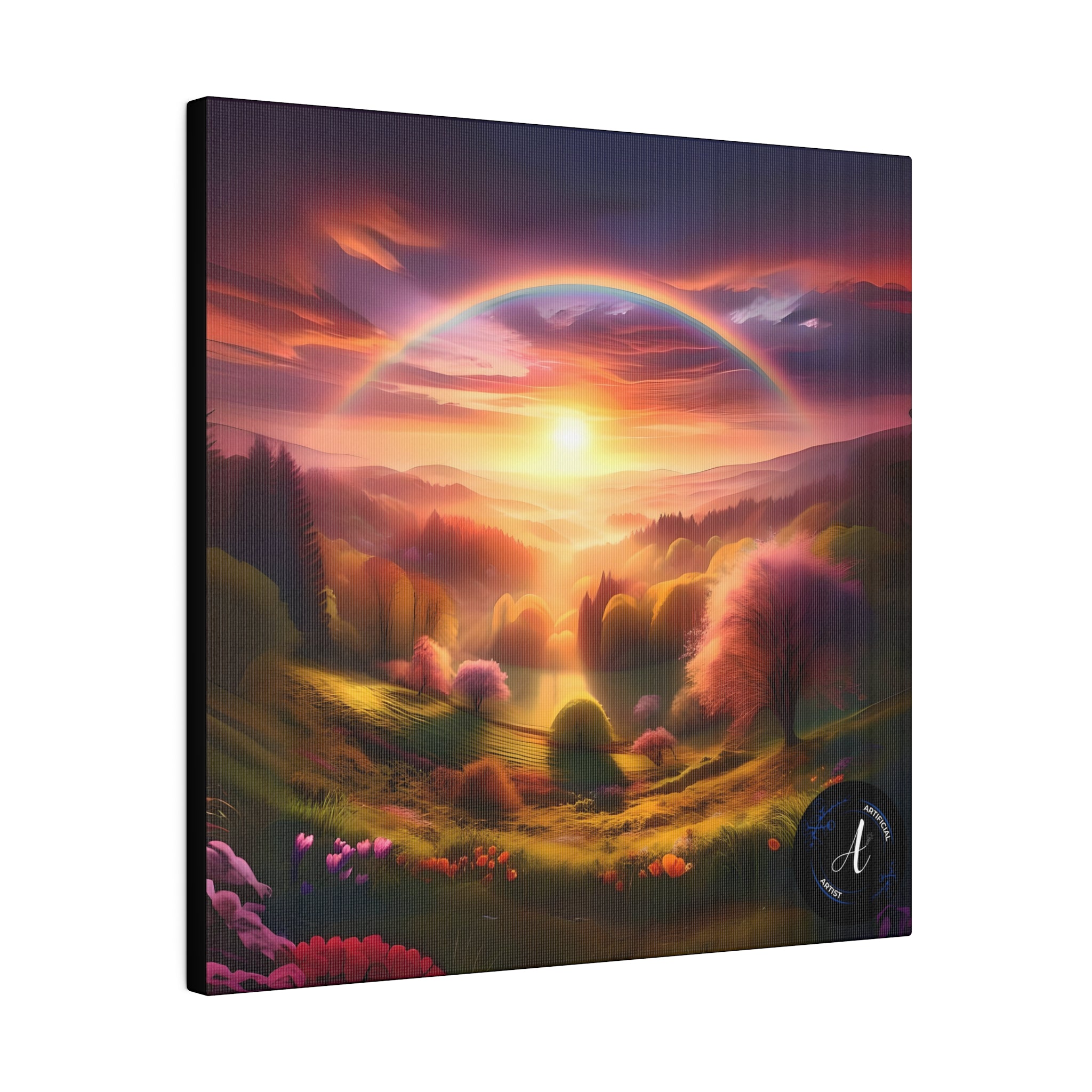 Sunset Rainbow - Canvas