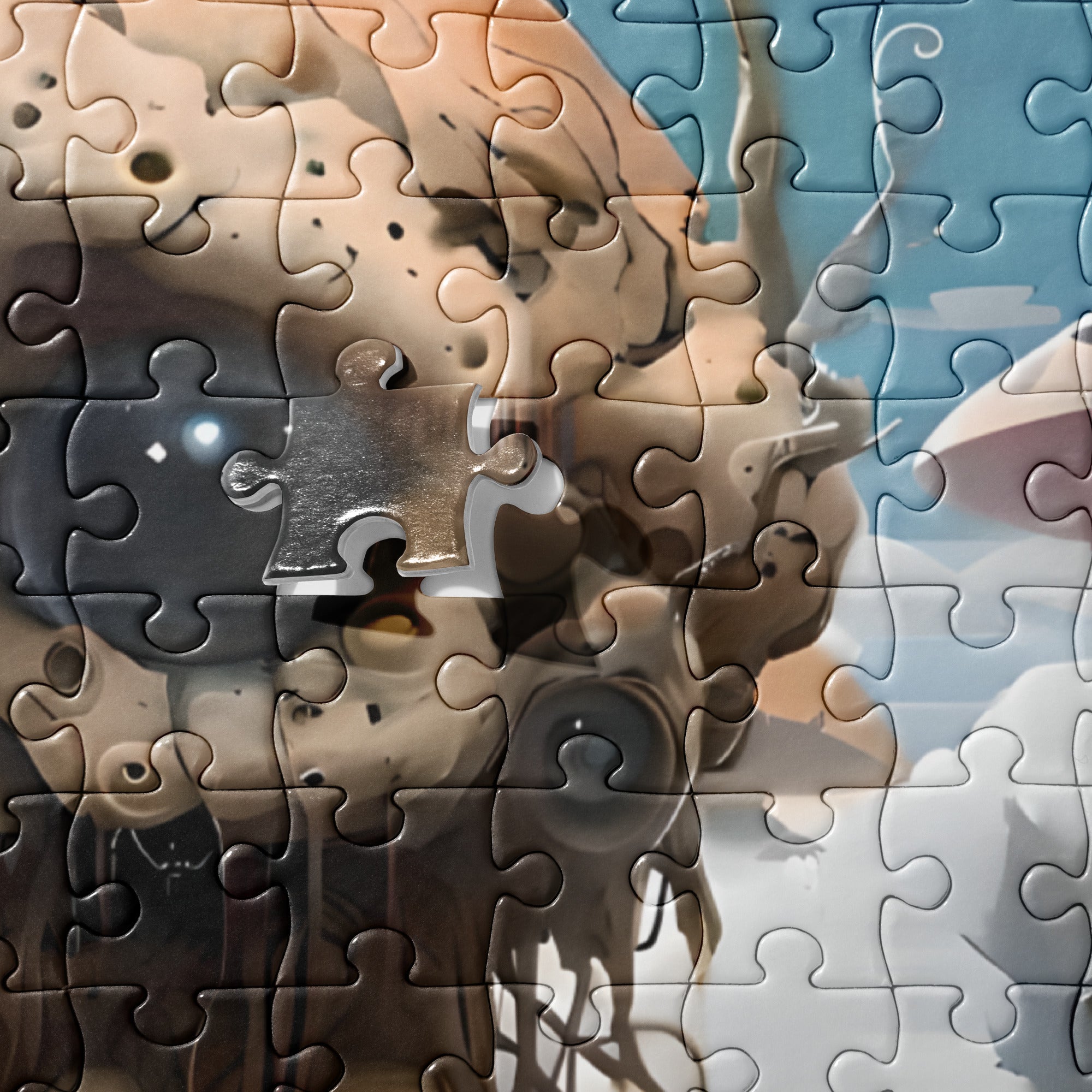 Alien Model - Jigsaw Puzzle