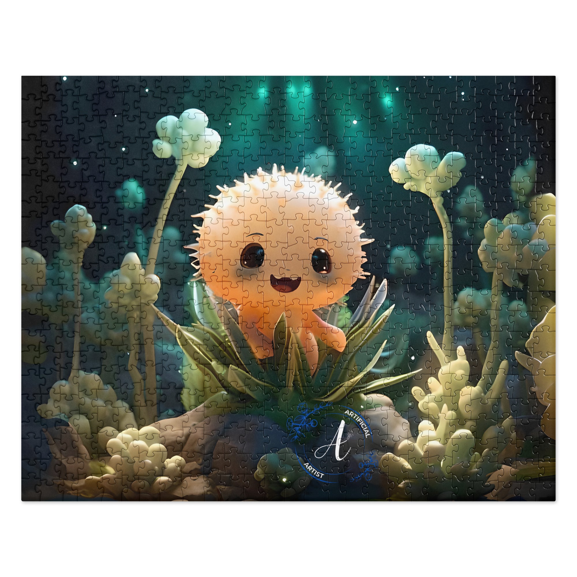 Starry Cactus - Jigsaw Puzzle